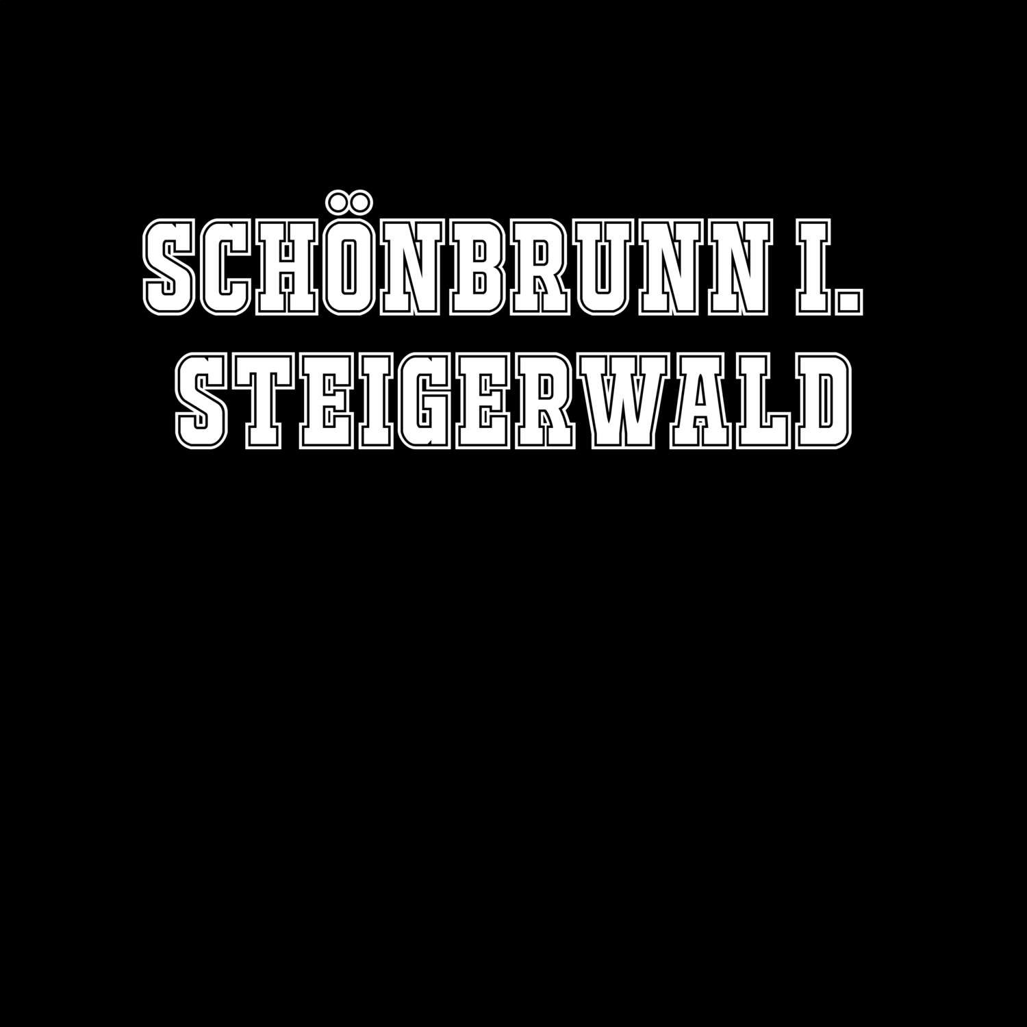 Schönbrunn i. Steigerwald T-Shirt »Classic«