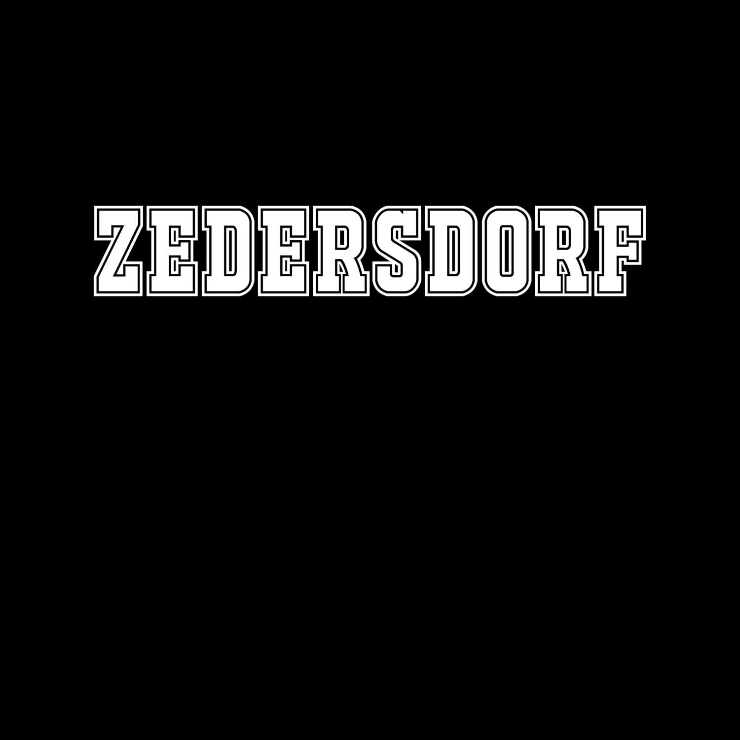 Zedersdorf T-Shirt »Classic«