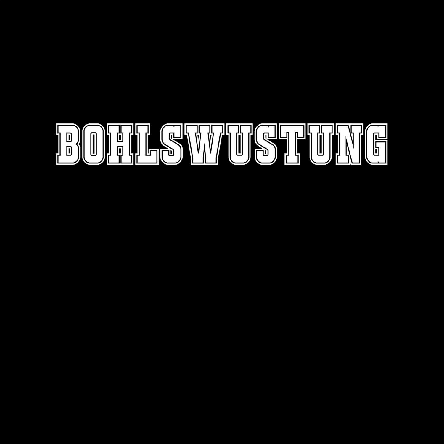 Bohlswustung T-Shirt »Classic«