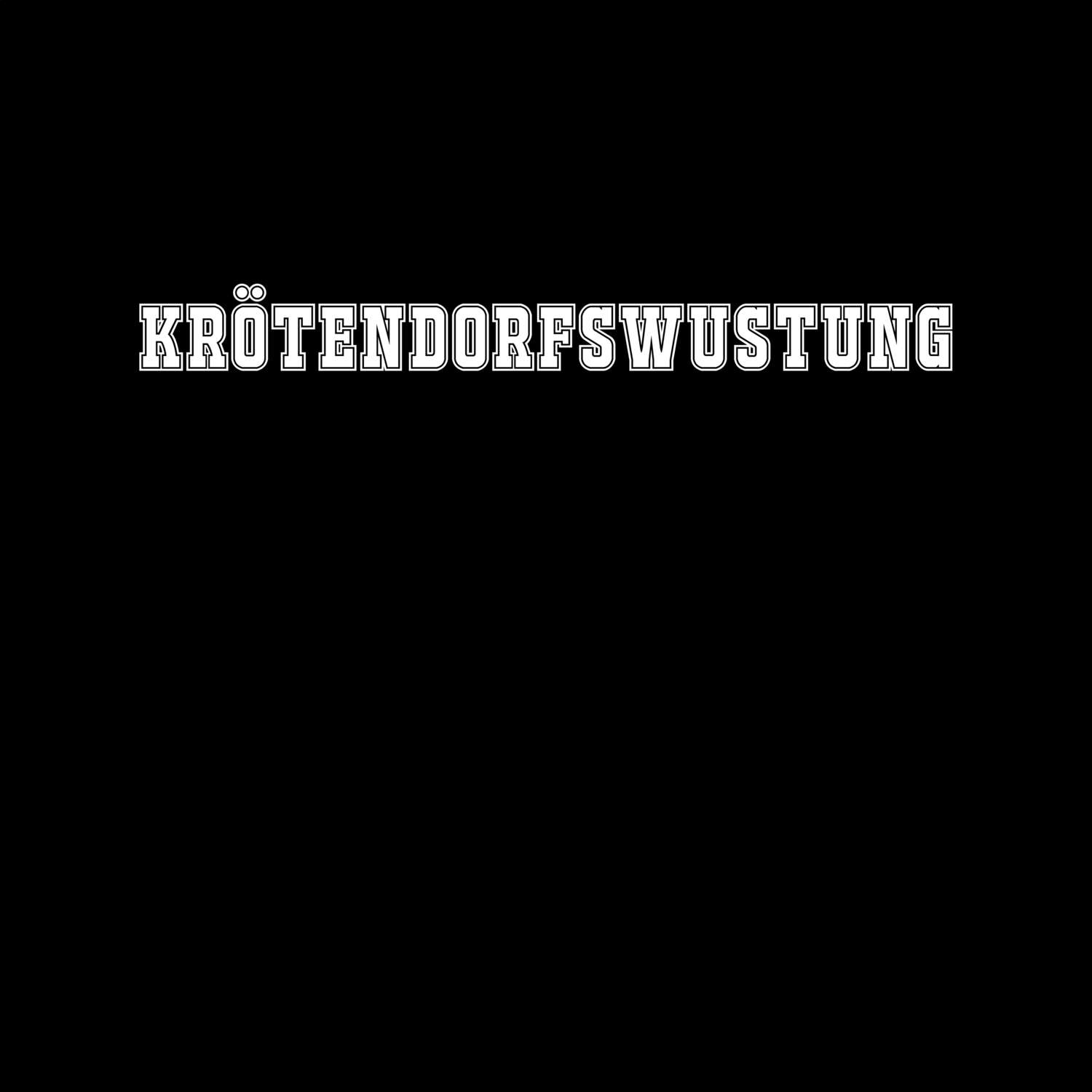 Krötendorfswustung T-Shirt »Classic«