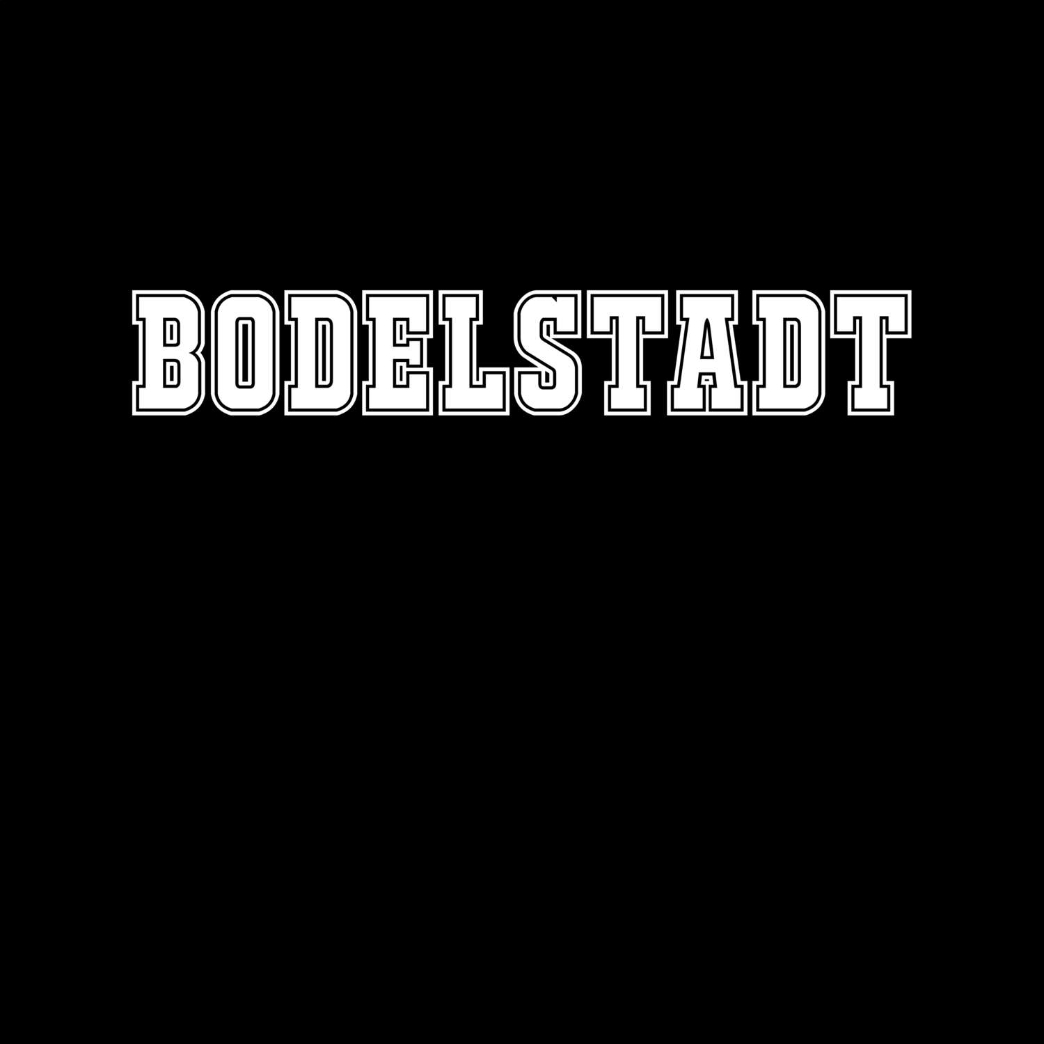 T-Shirt »Classic« für den Ort »Bodelstadt«