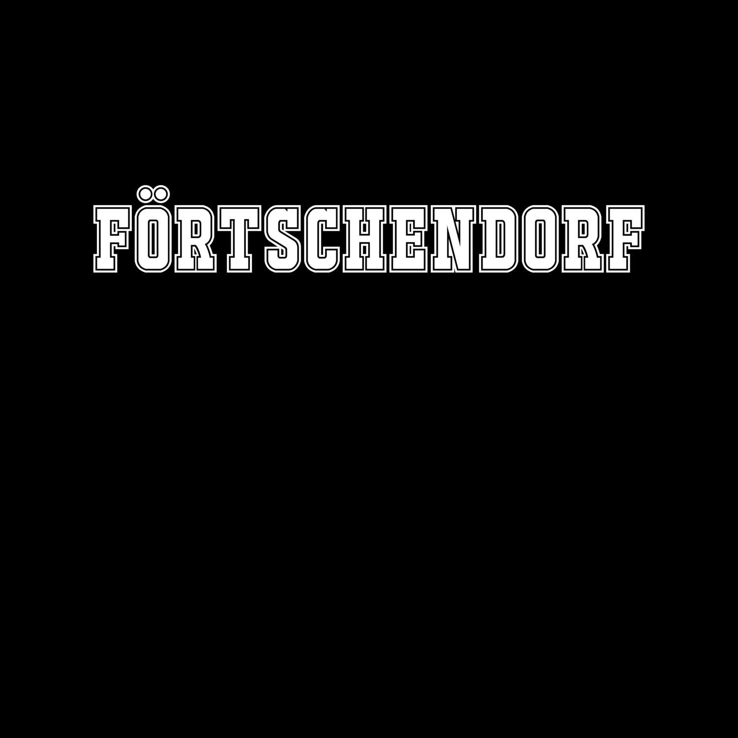 T-Shirt »Classic« für den Ort »Förtschendorf«