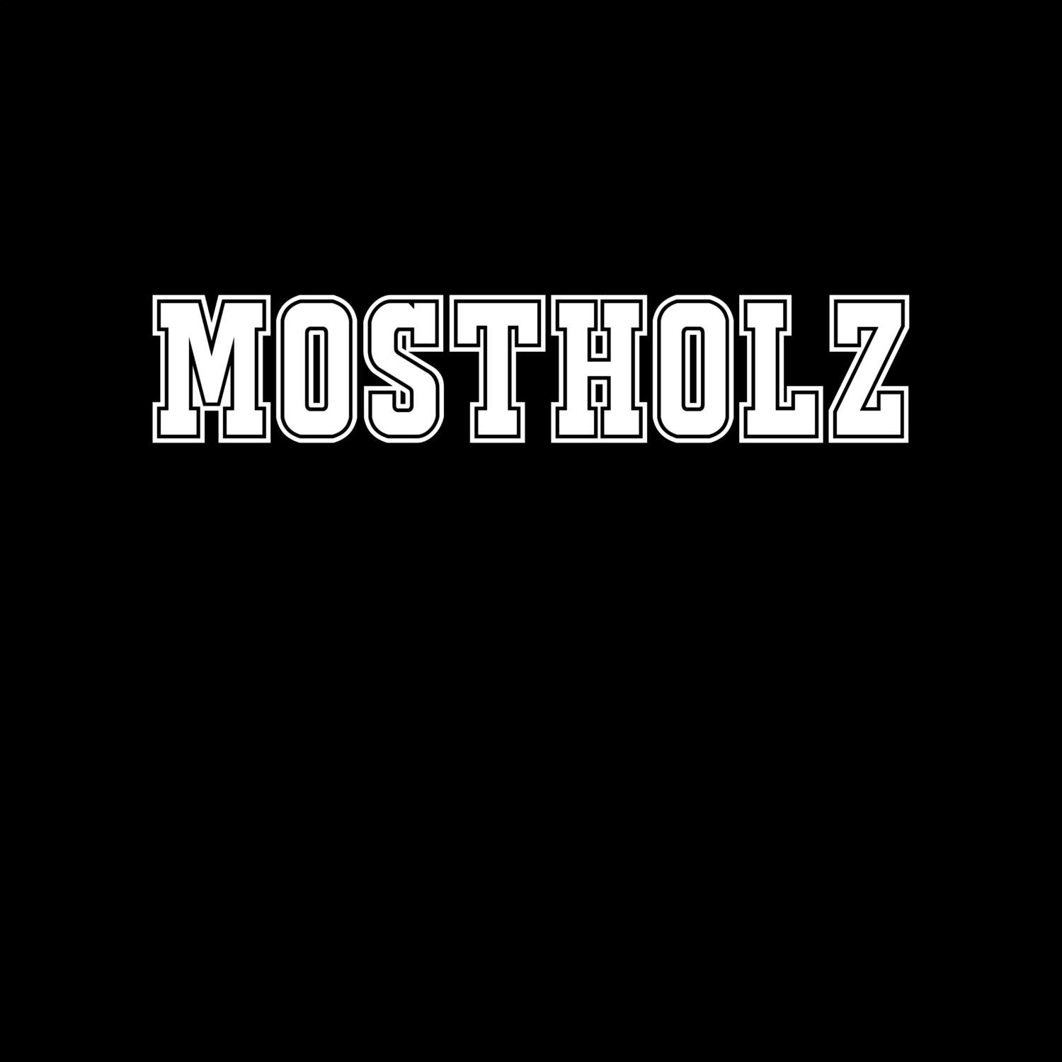 T-Shirt »Classic« für den Ort »Mostholz«
