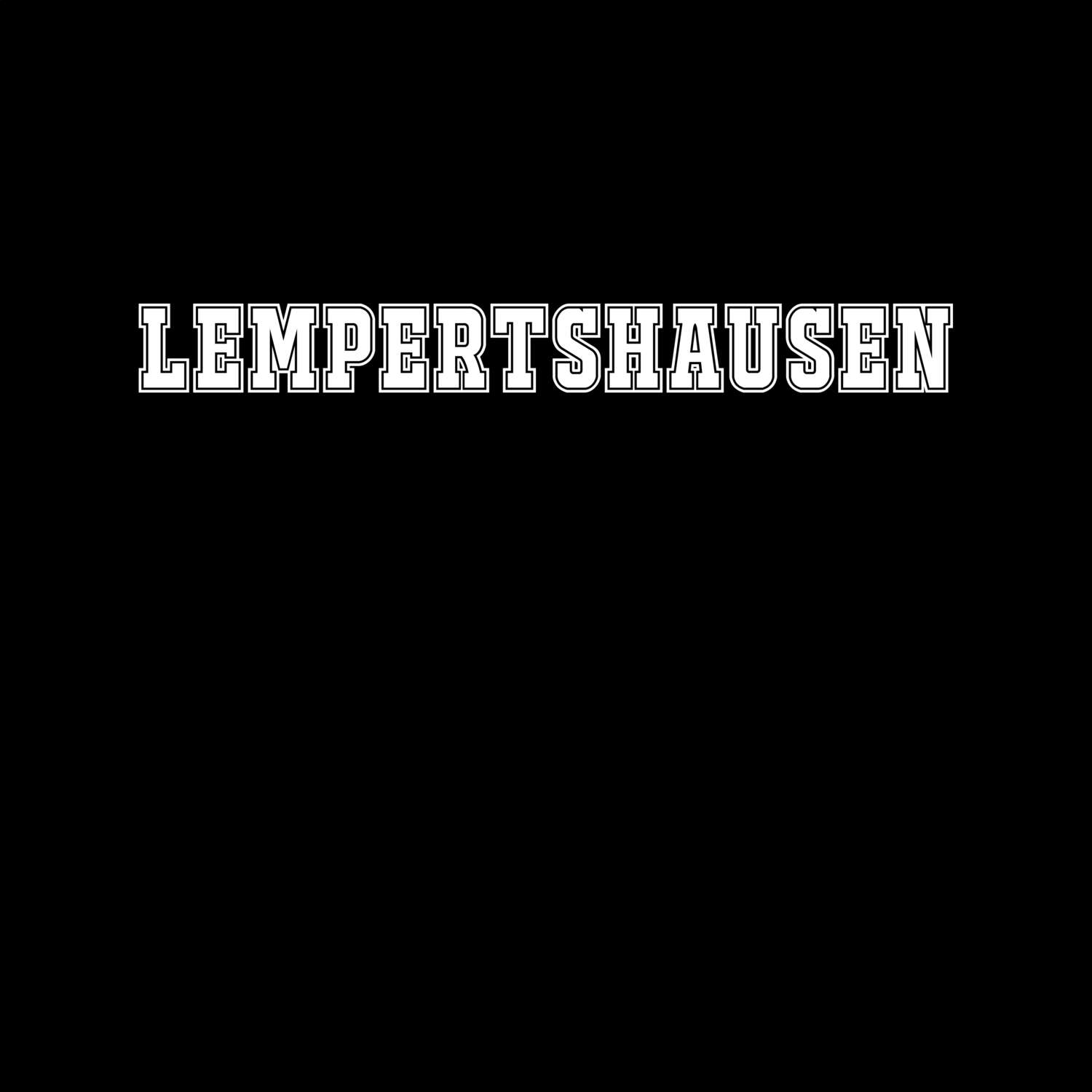 T-Shirt »Classic« für den Ort »Lempertshausen«