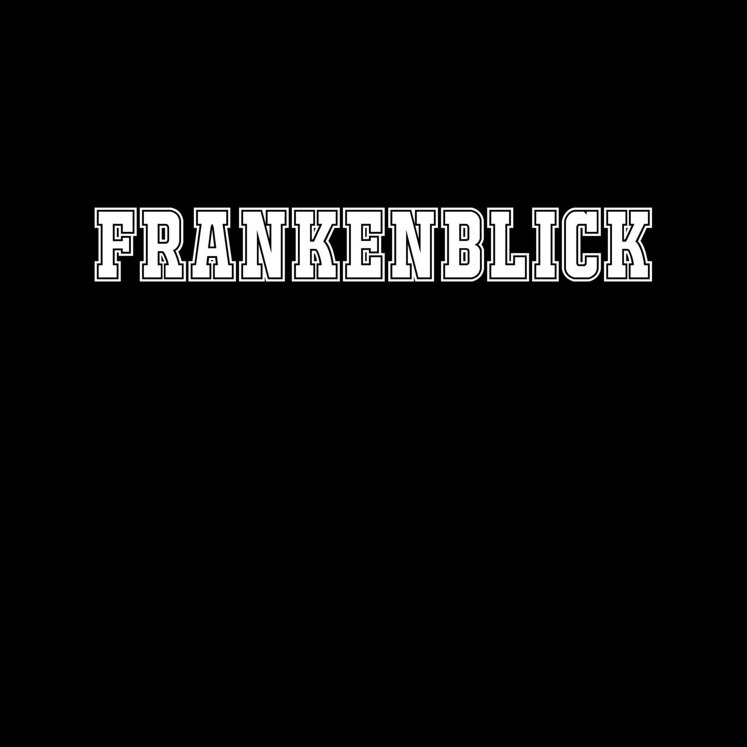 Frankenblick T-Shirt »Classic«