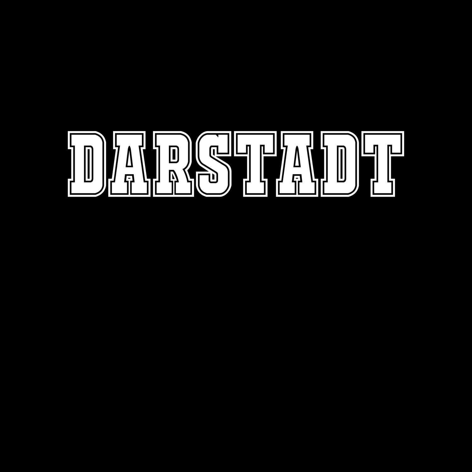 T-Shirt »Classic« für den Ort »Darstadt«