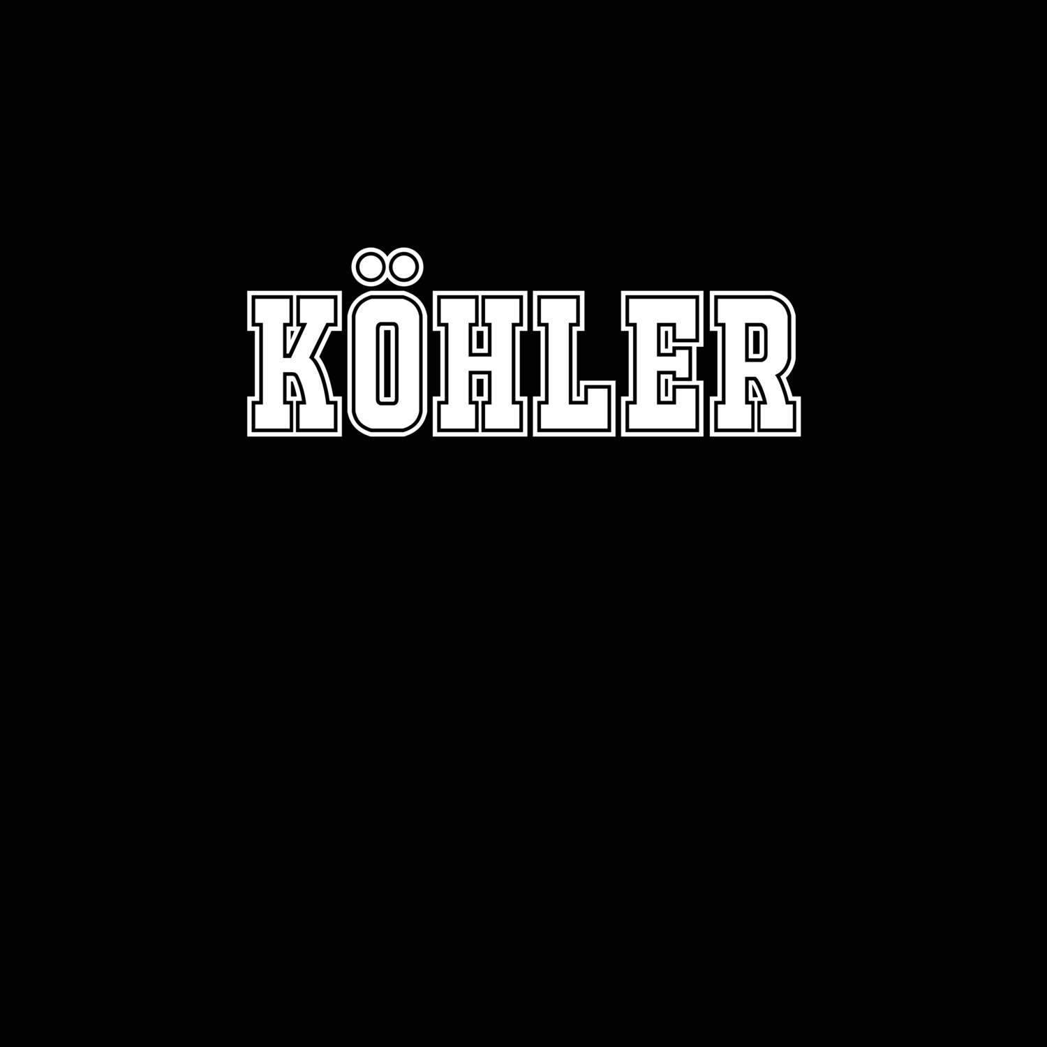 Köhler T-Shirt »Classic«