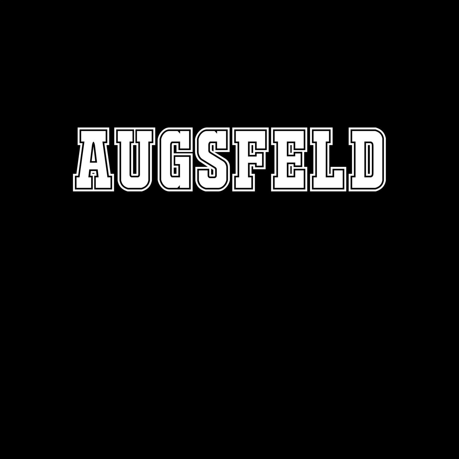 T-Shirt »Classic« für den Ort »Augsfeld«