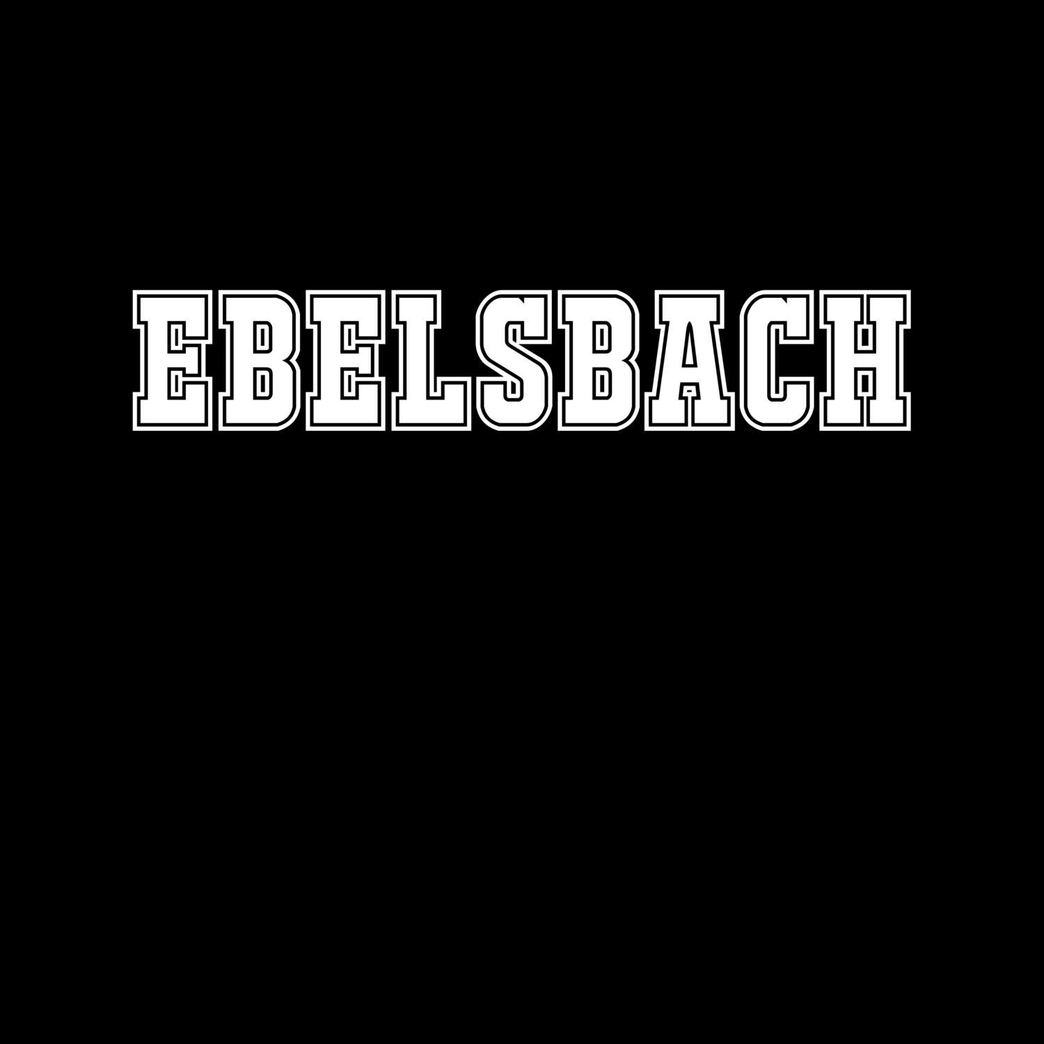 T-Shirt »Classic« für den Ort »Ebelsbach«