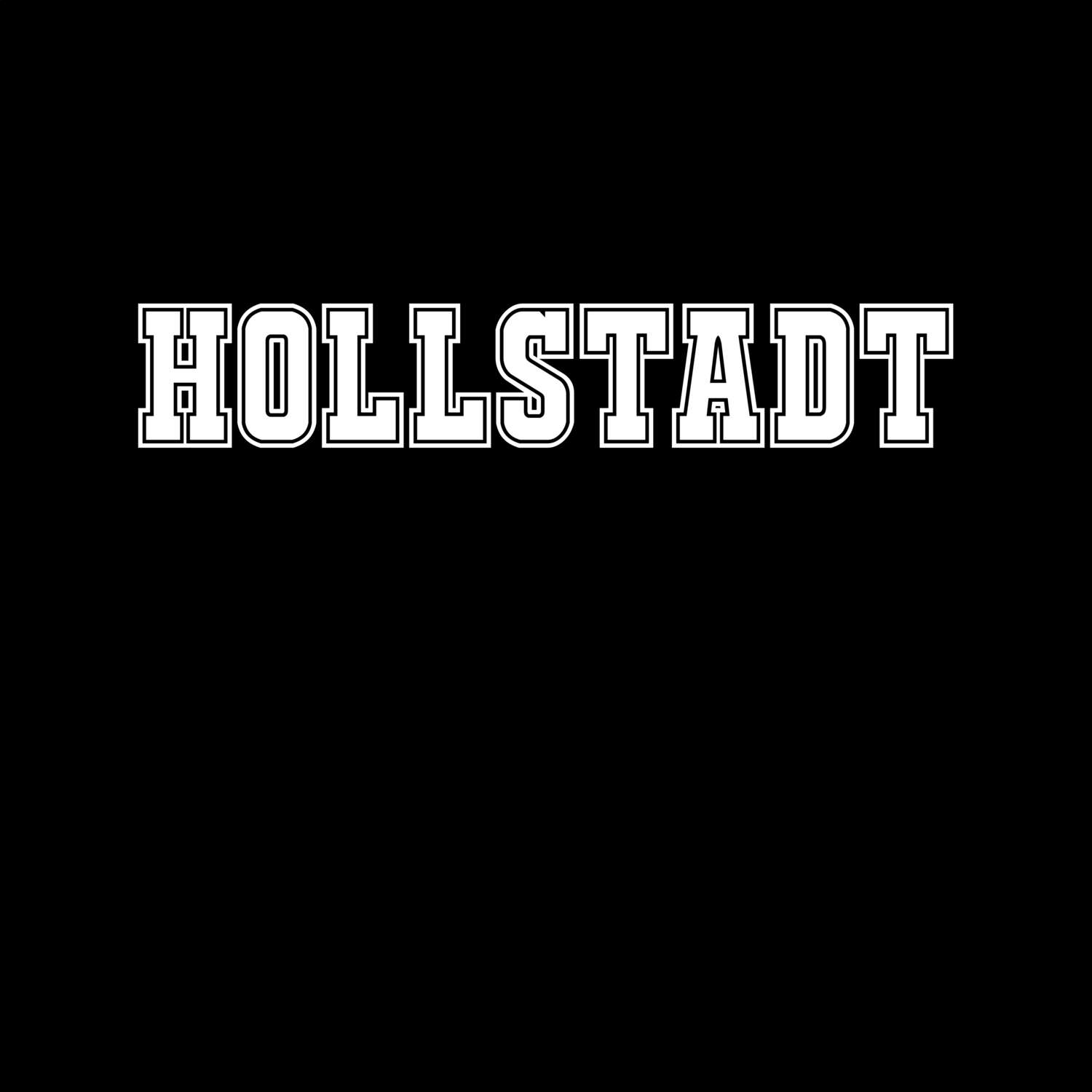 T-Shirt »Classic« für den Ort »Hollstadt«