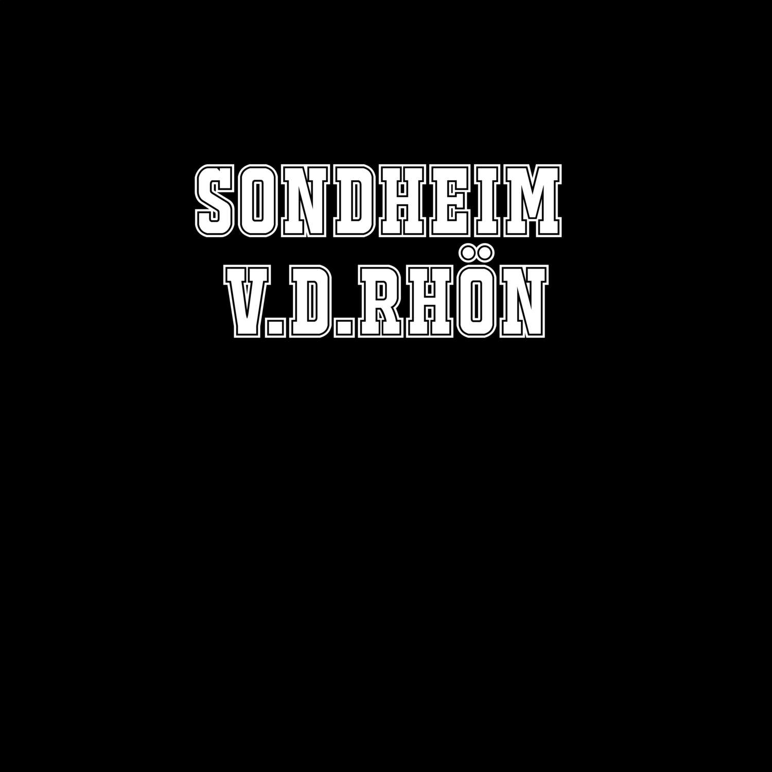 Sondheim v.d.Rhön T-Shirt »Classic«