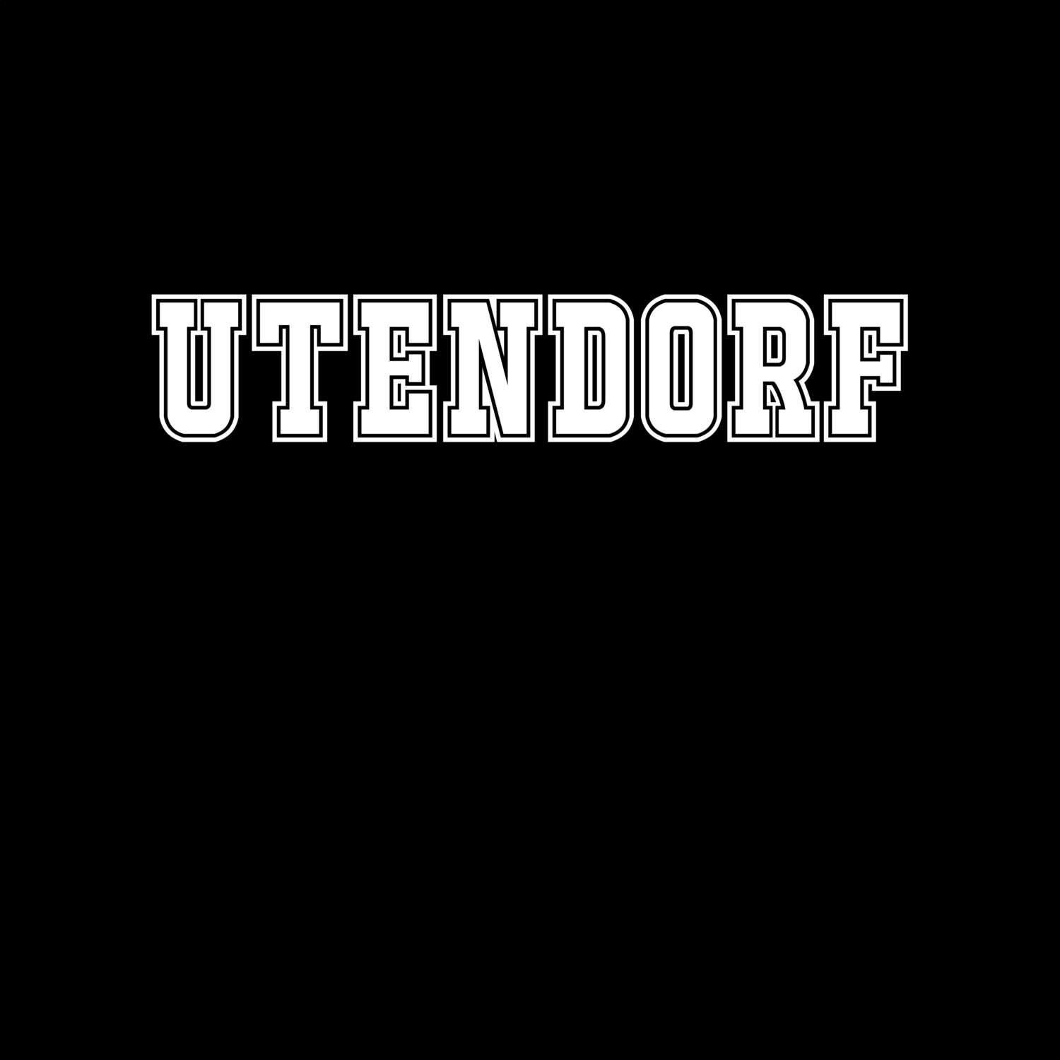 T-Shirt »Classic« für den Ort »Utendorf«