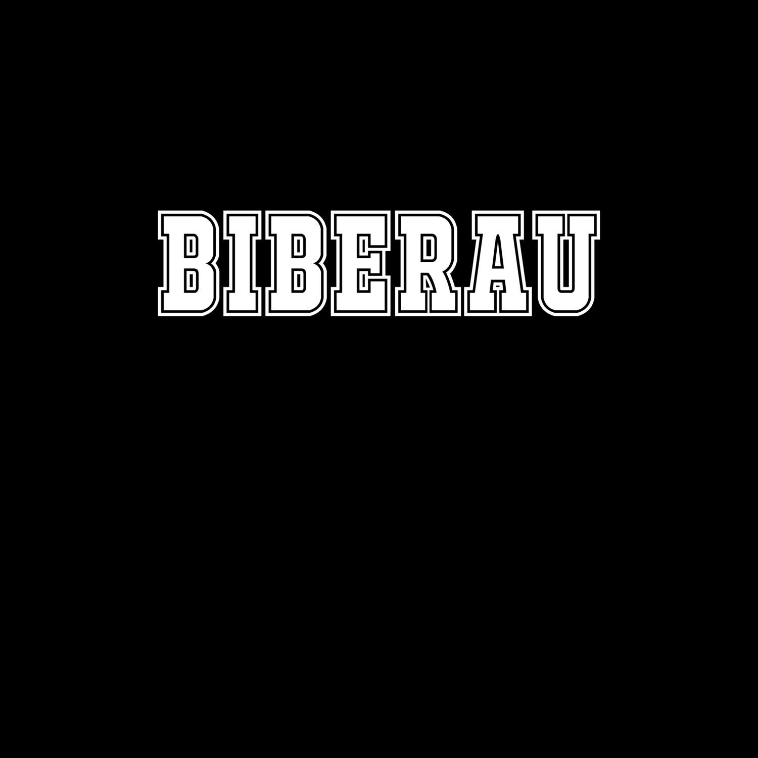 T-Shirt »Classic« für den Ort »Biberau«