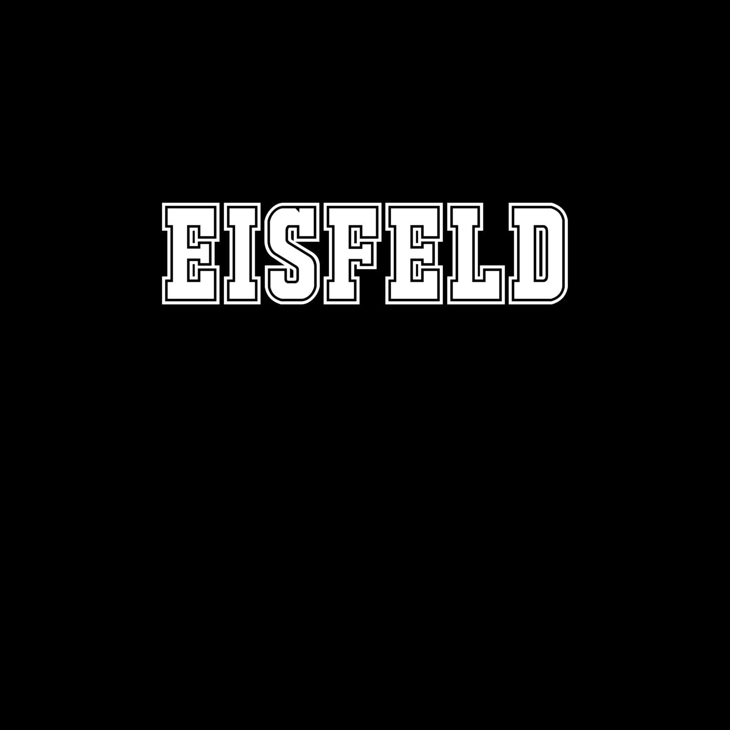 T-Shirt »Classic« für den Ort »Eisfeld«