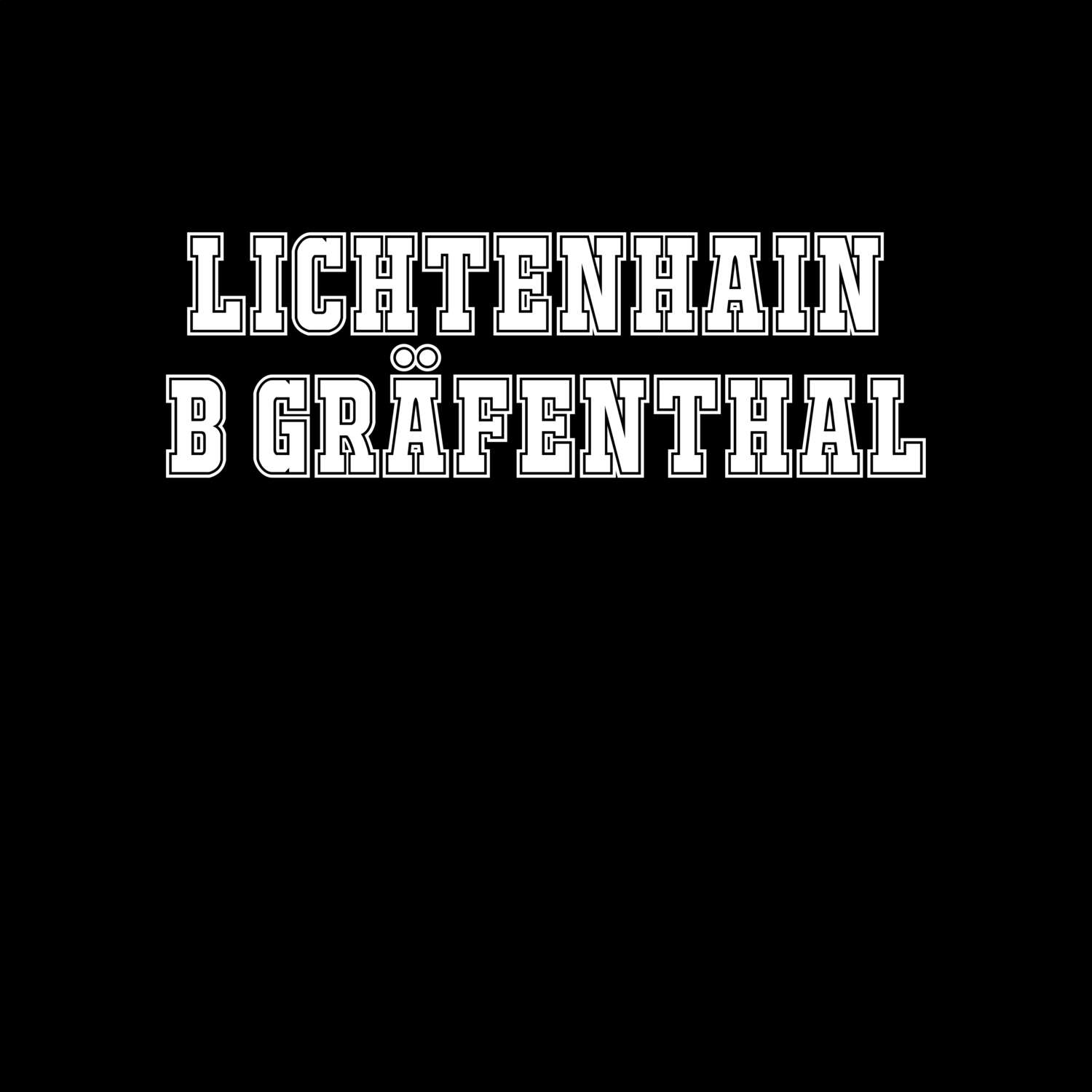 Lichtenhain b Gräfenthal T-Shirt »Classic«