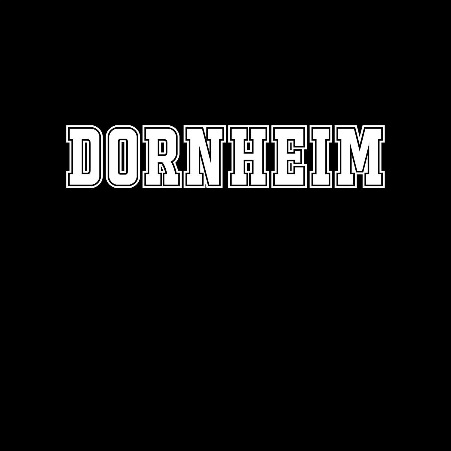 T-Shirt »Classic« für den Ort »Dornheim«