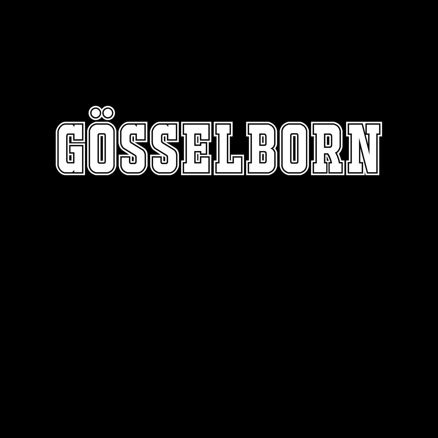 Gösselborn T-Shirt »Classic«
