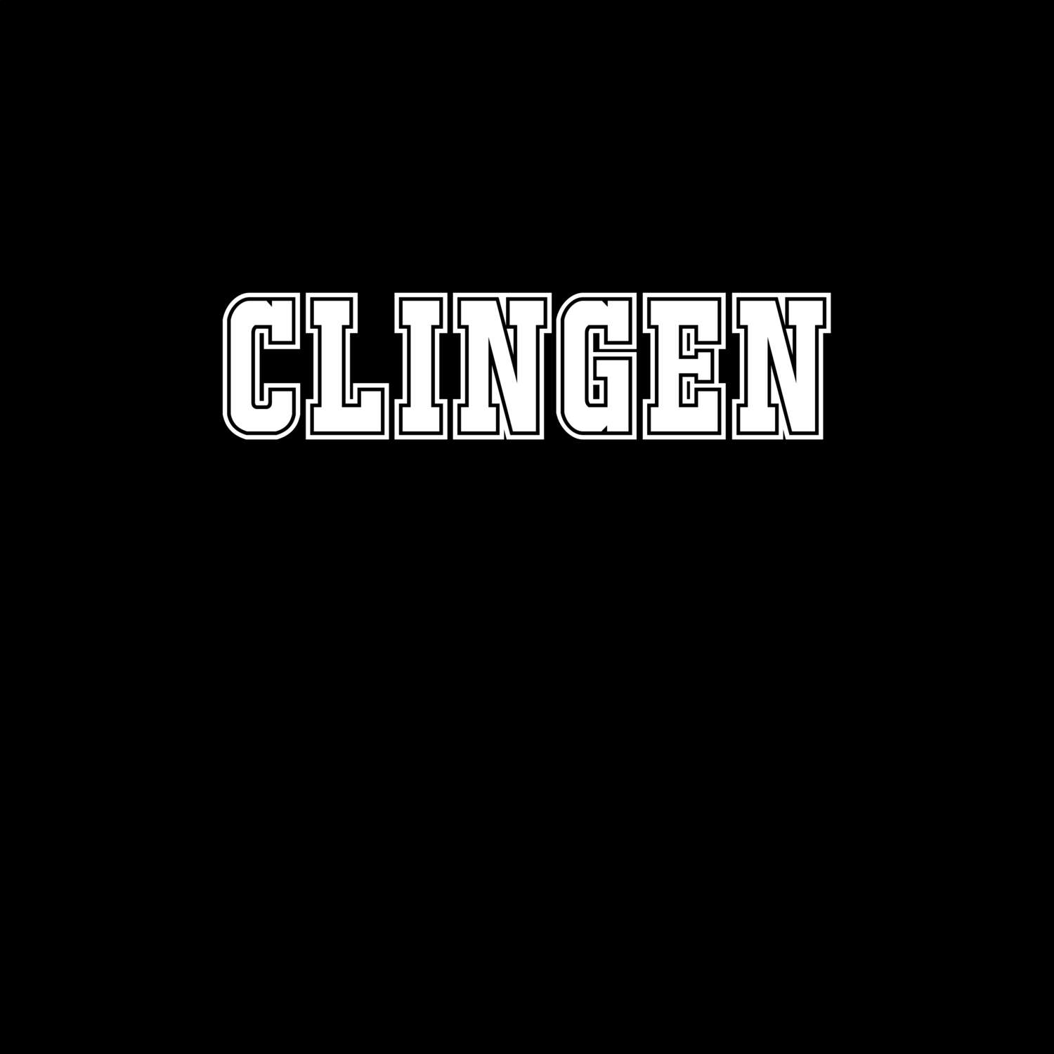 Clingen T-Shirt »Classic«