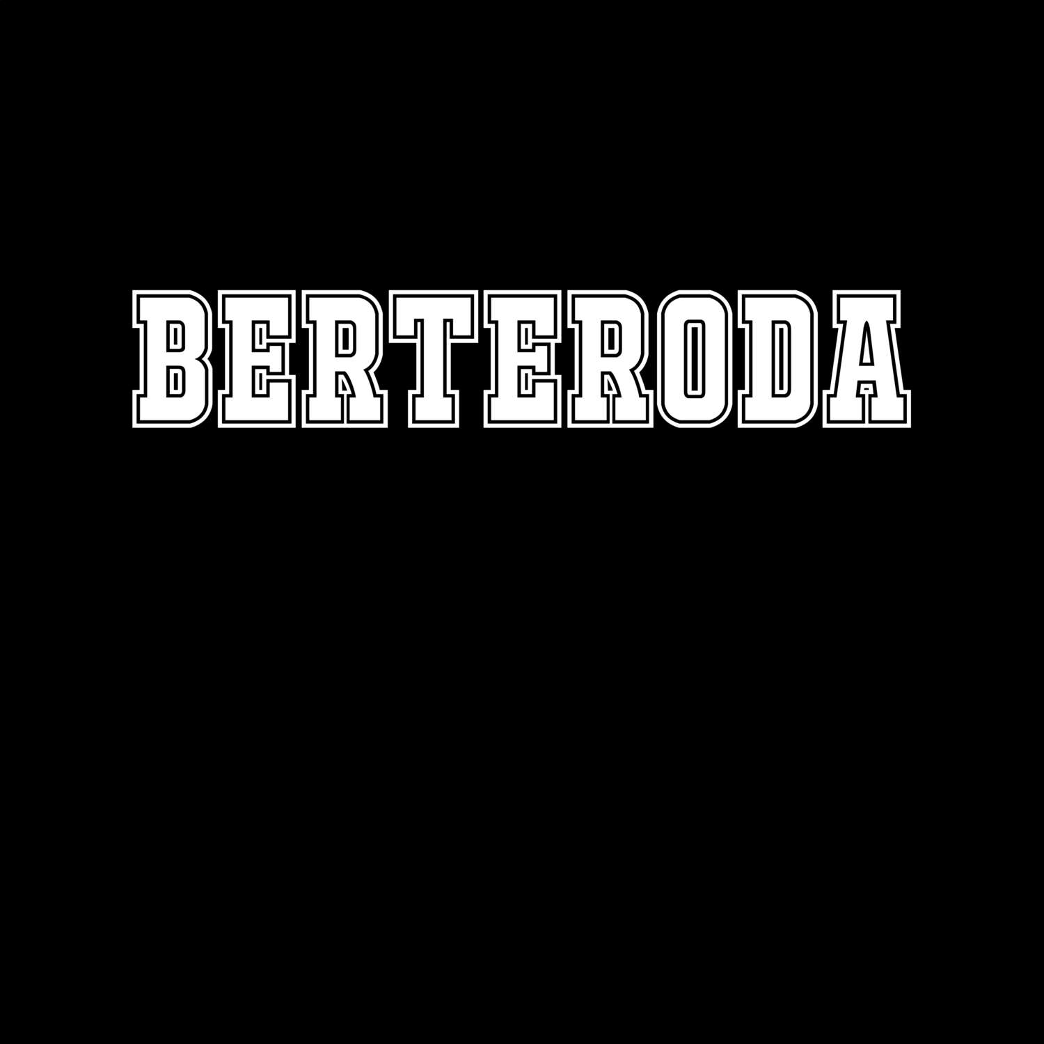 Berteroda T-Shirt »Classic«