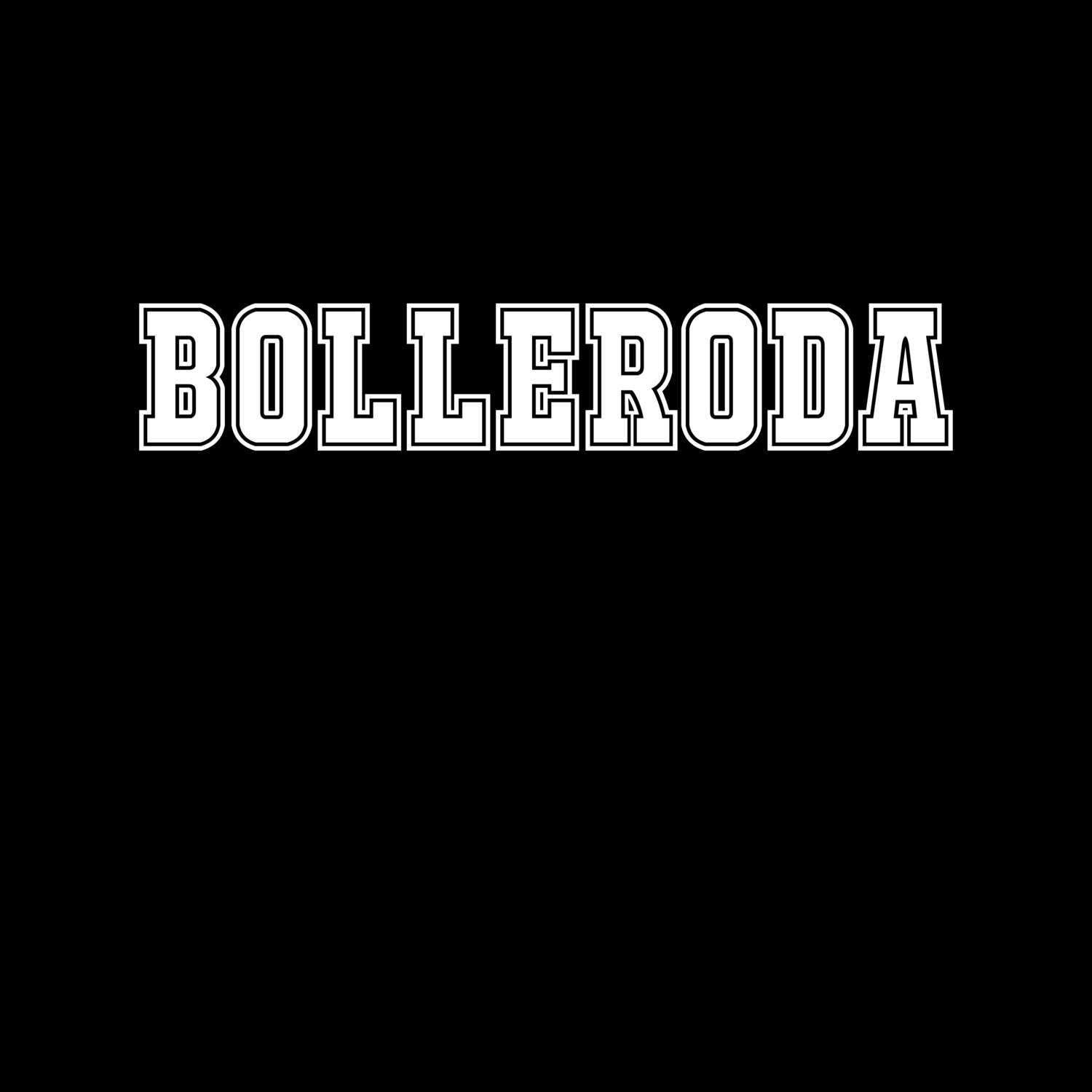 T-Shirt »Classic« für den Ort »Bolleroda«