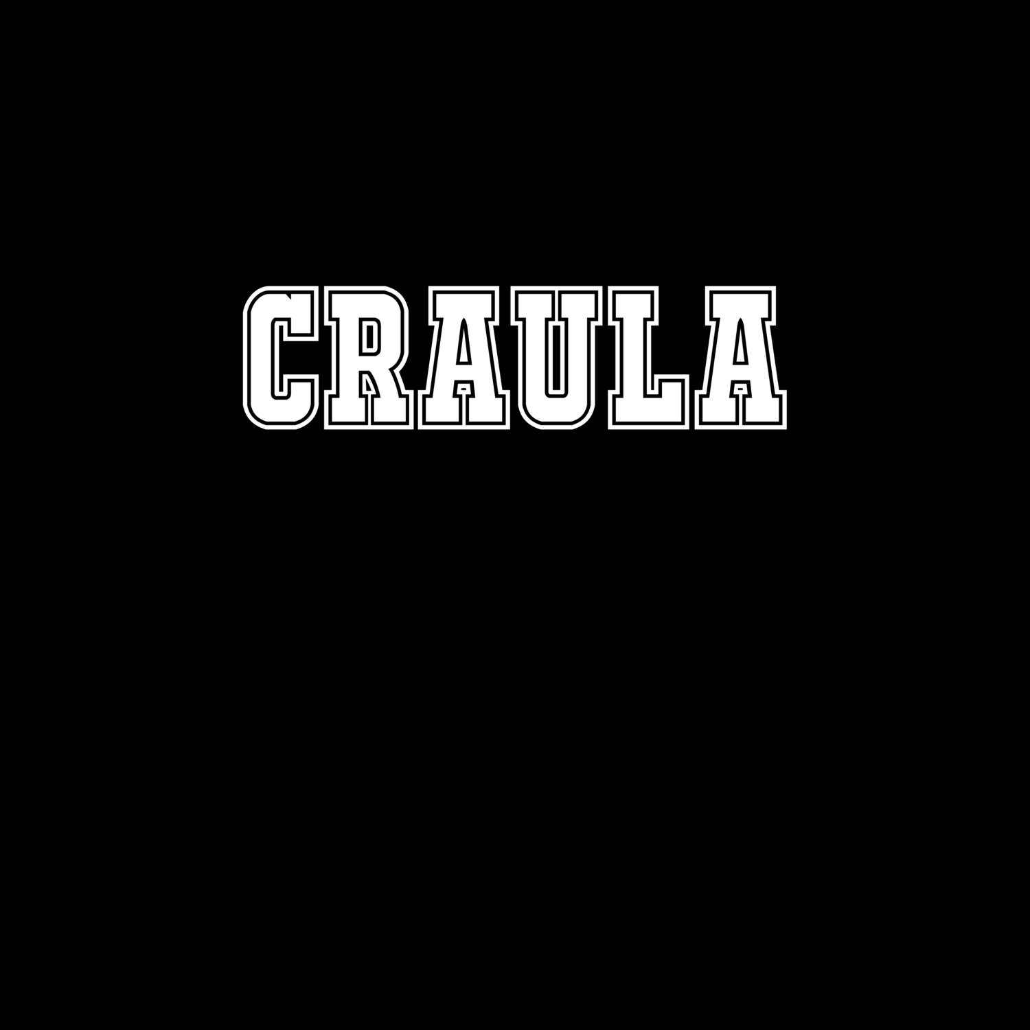 T-Shirt »Classic« für den Ort »Craula«