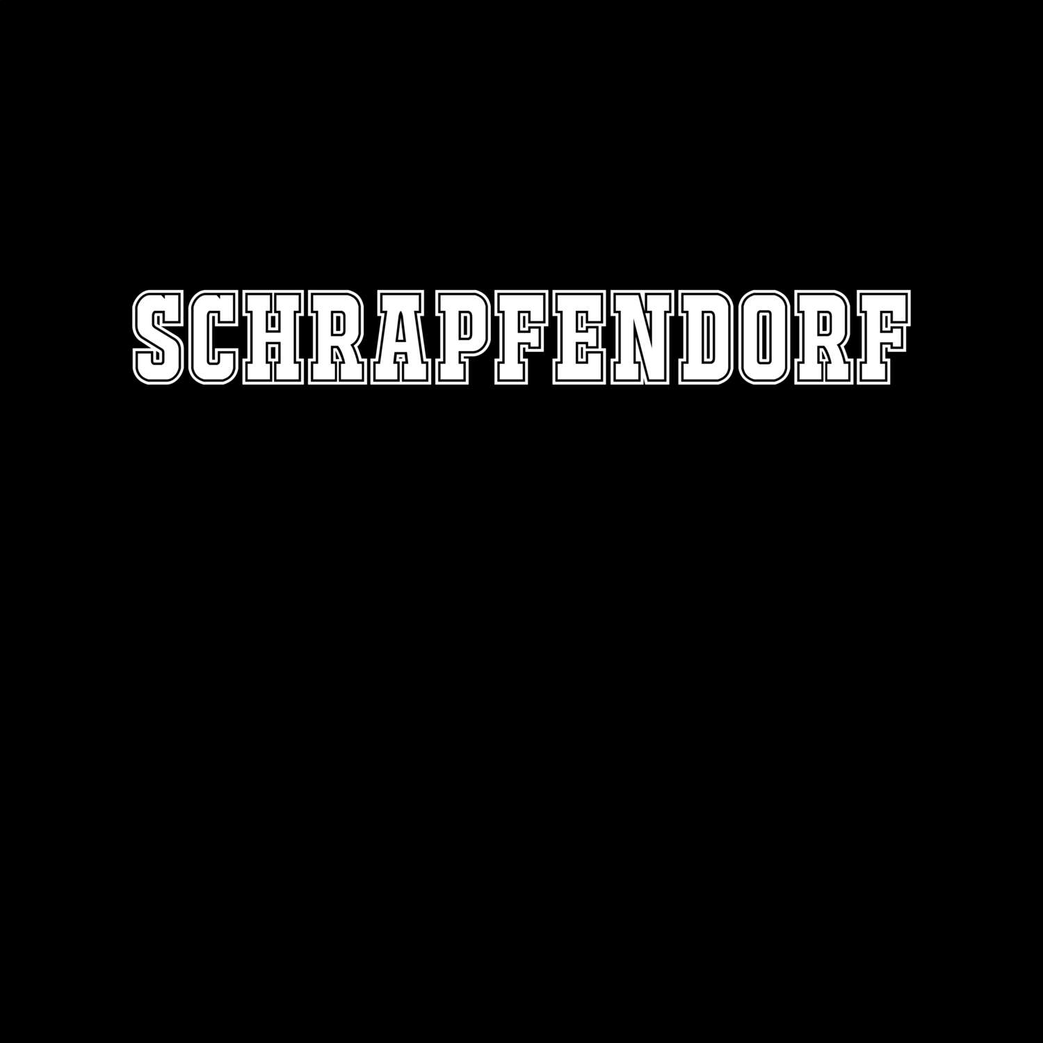 T-Shirt »Classic« für den Ort »Schrapfendorf«