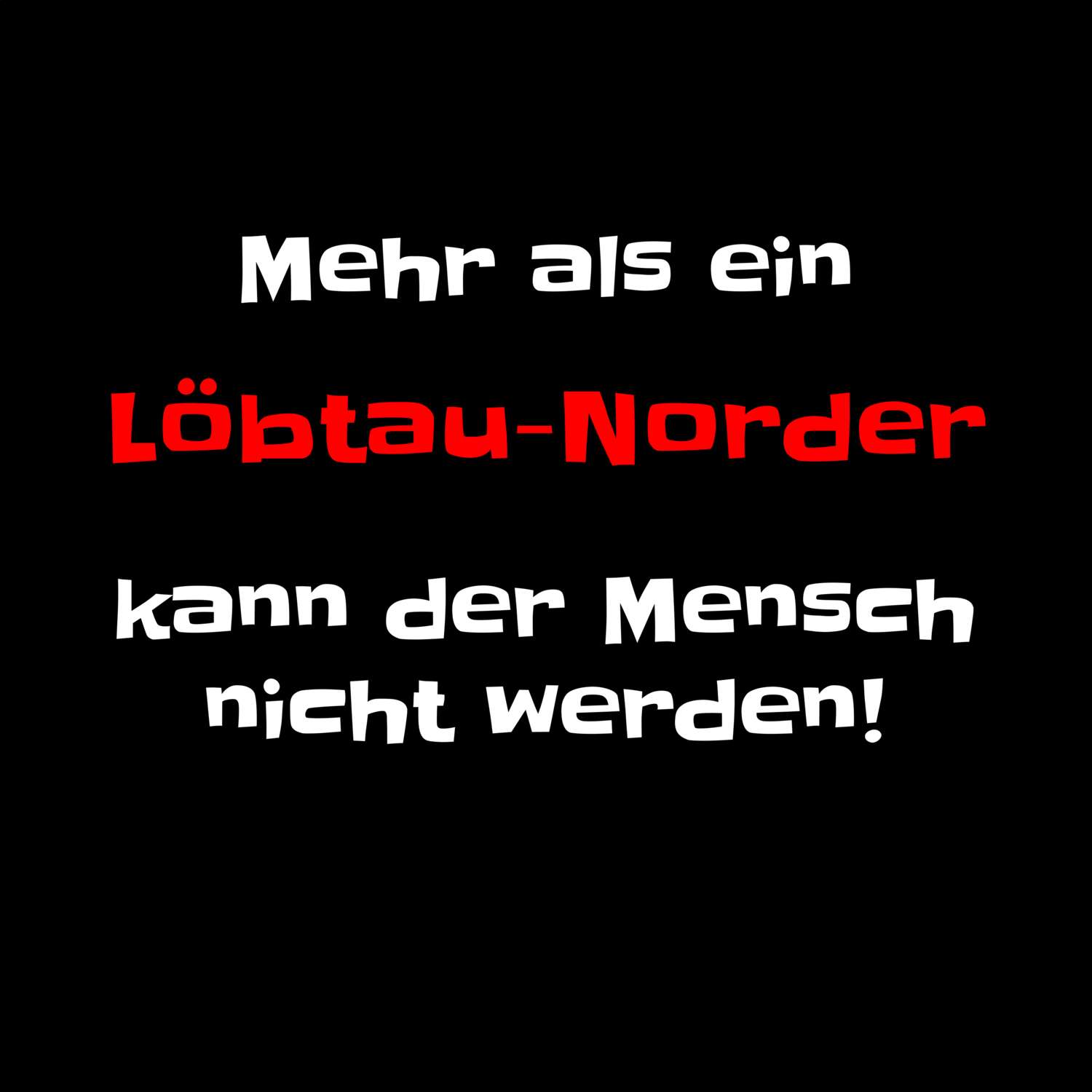 T-Shirt »Mehr als ein« für den Ort »Löbtau-Nord«