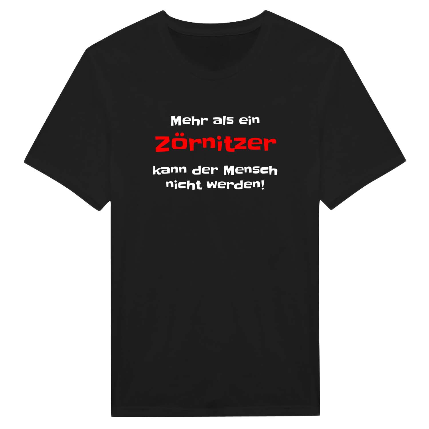 Zörnitz T-Shirt »Mehr als ein«