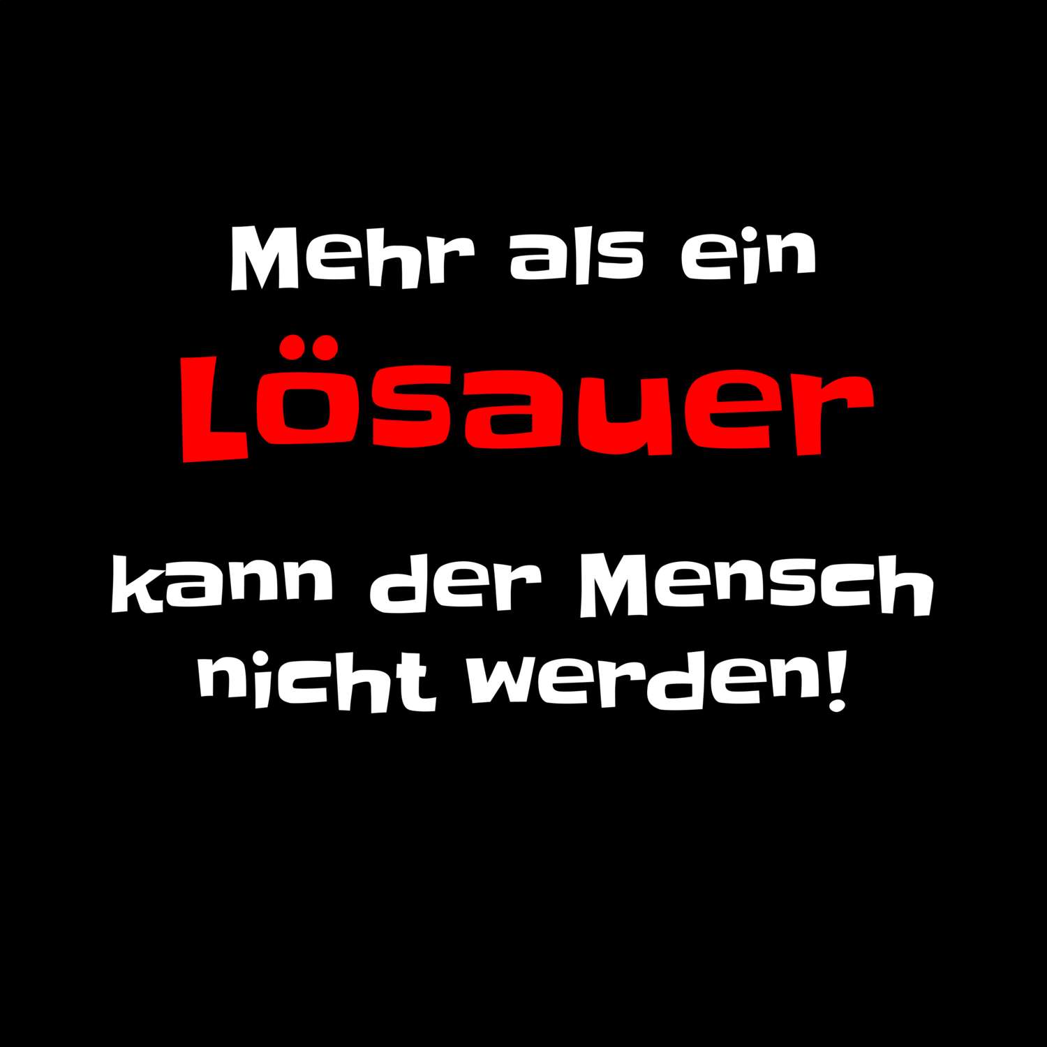 Lösau T-Shirt »Mehr als ein«