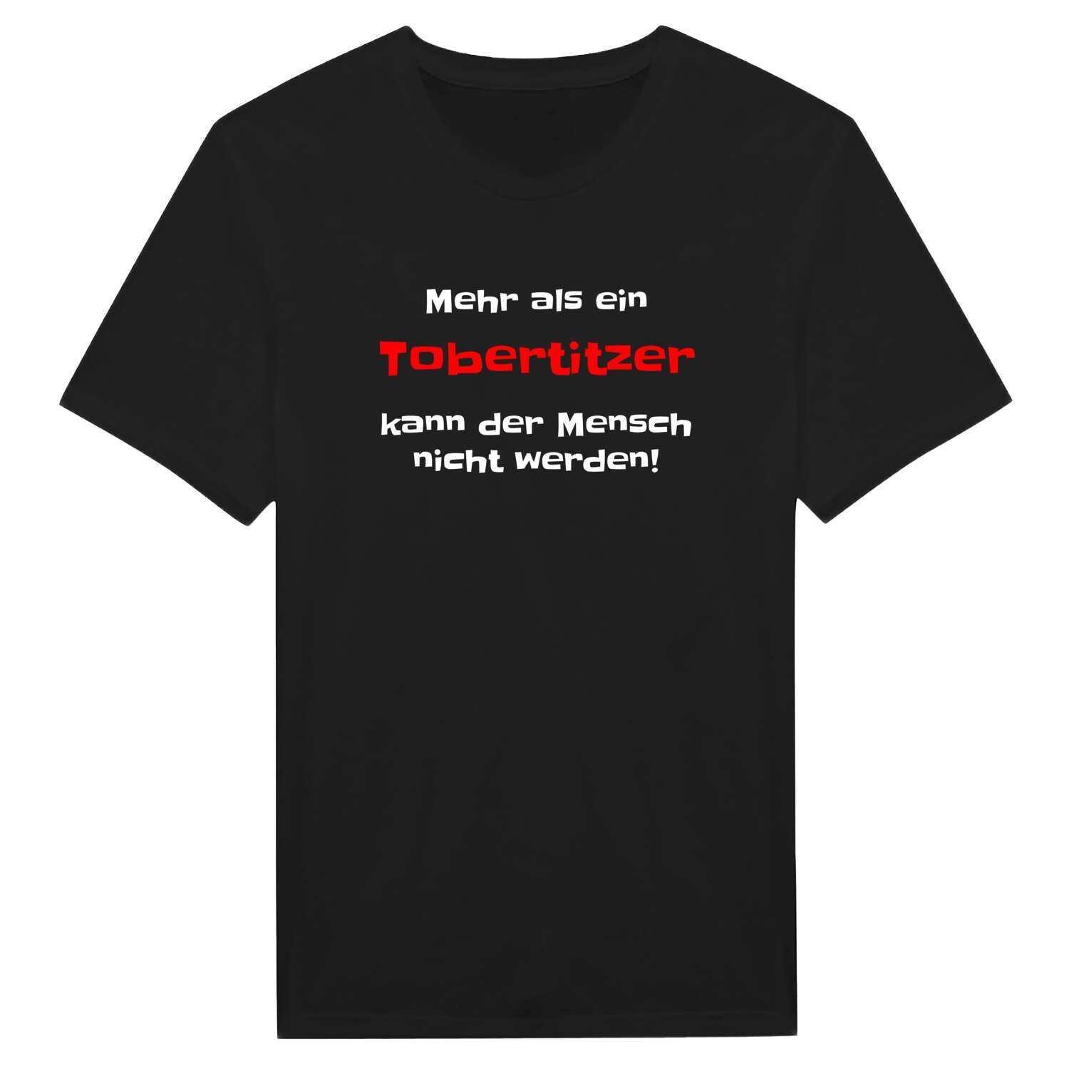Tobertitz T-Shirt »Mehr als ein«