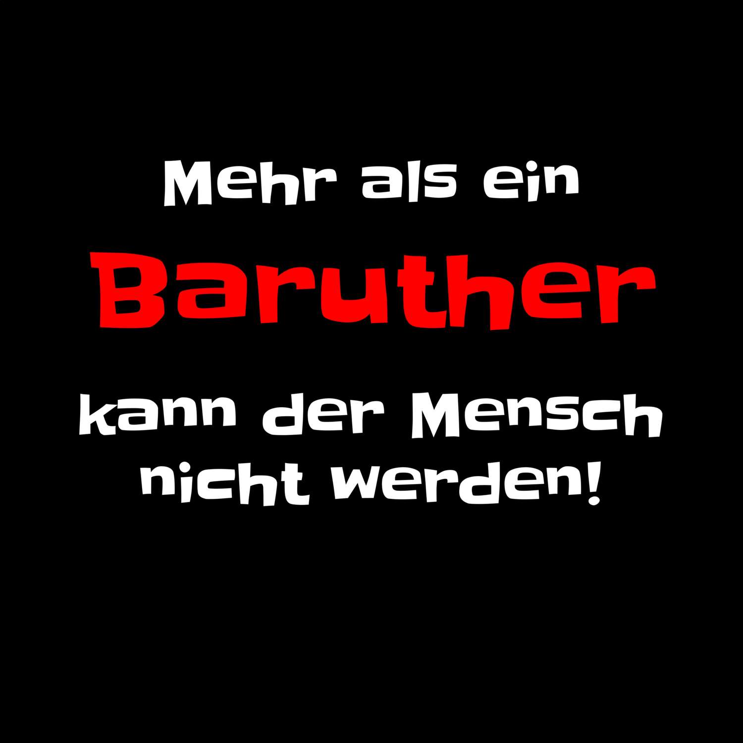 Baruth T-Shirt »Mehr als ein«