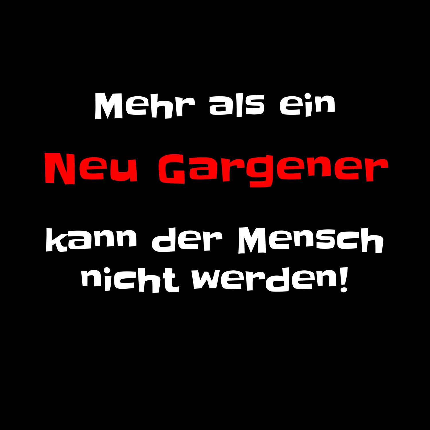 Neu Garge T-Shirt »Mehr als ein«