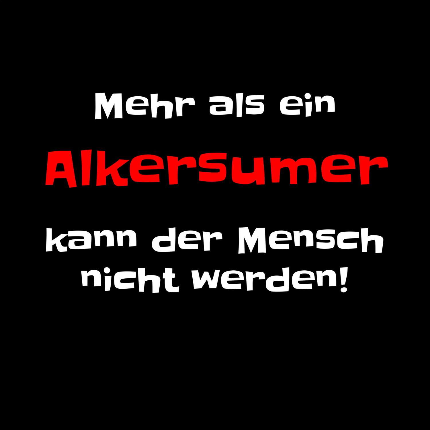 Alkersum T-Shirt »Mehr als ein«