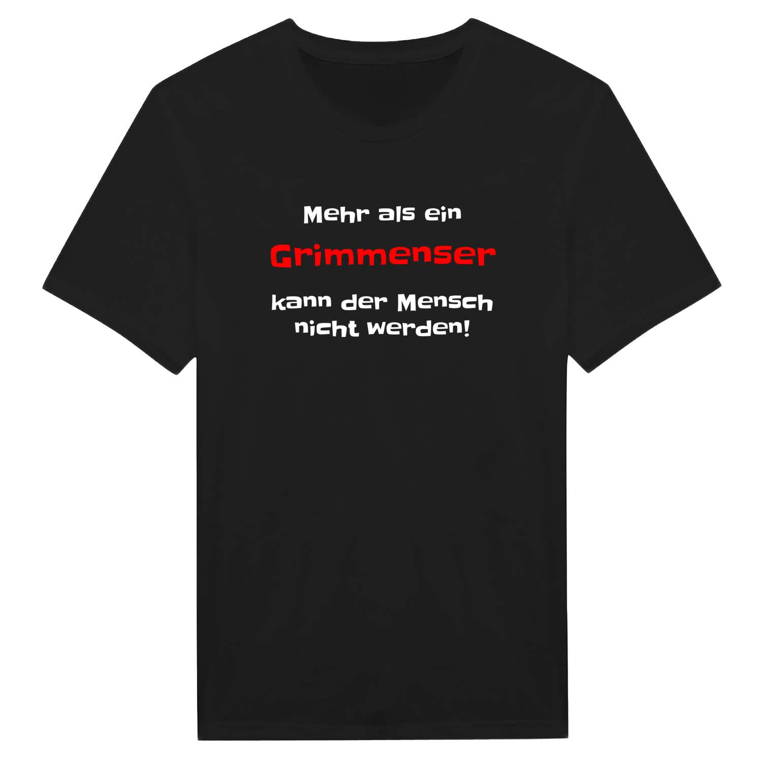 Grimmens T-Shirt »Mehr als ein«