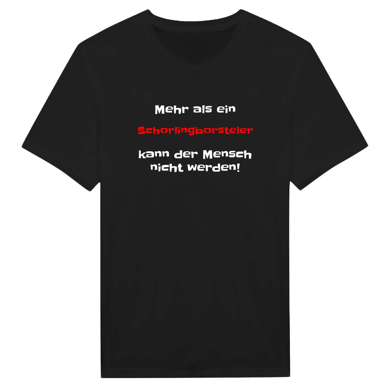 Schorlingborstel T-Shirt »Mehr als ein«