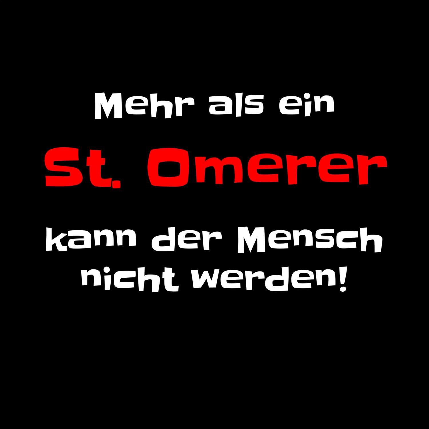St. Omer T-Shirt »Mehr als ein«