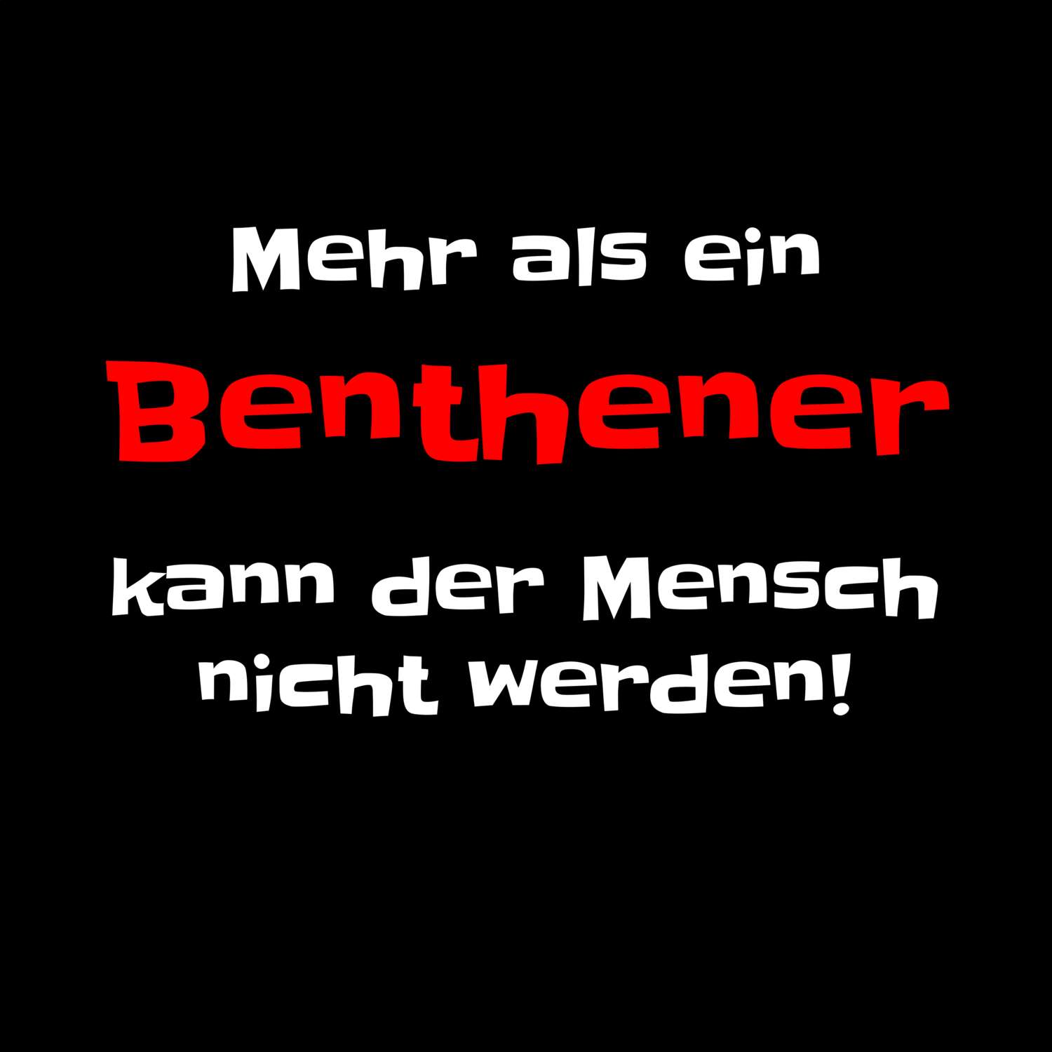 Benthe T-Shirt »Mehr als ein«