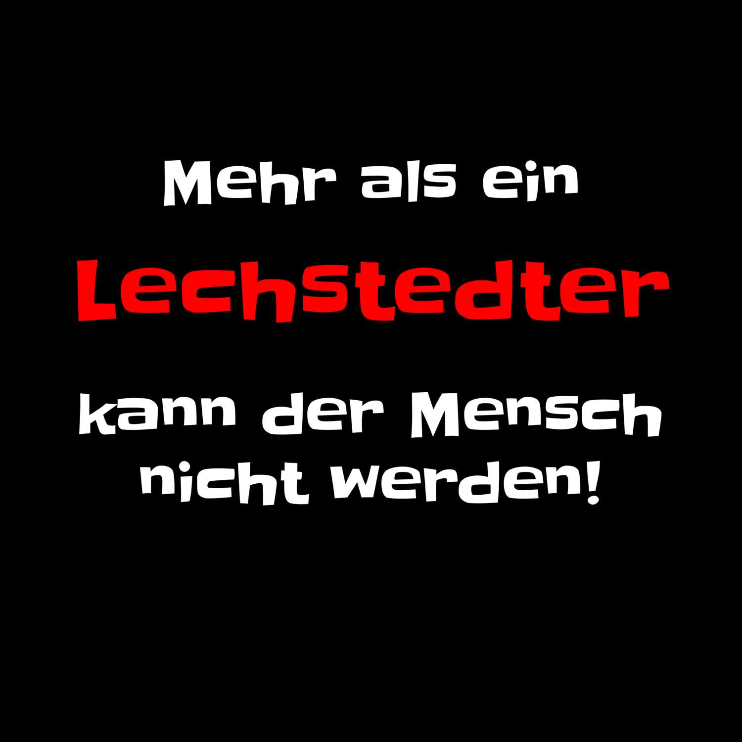 Lechstedt T-Shirt »Mehr als ein«