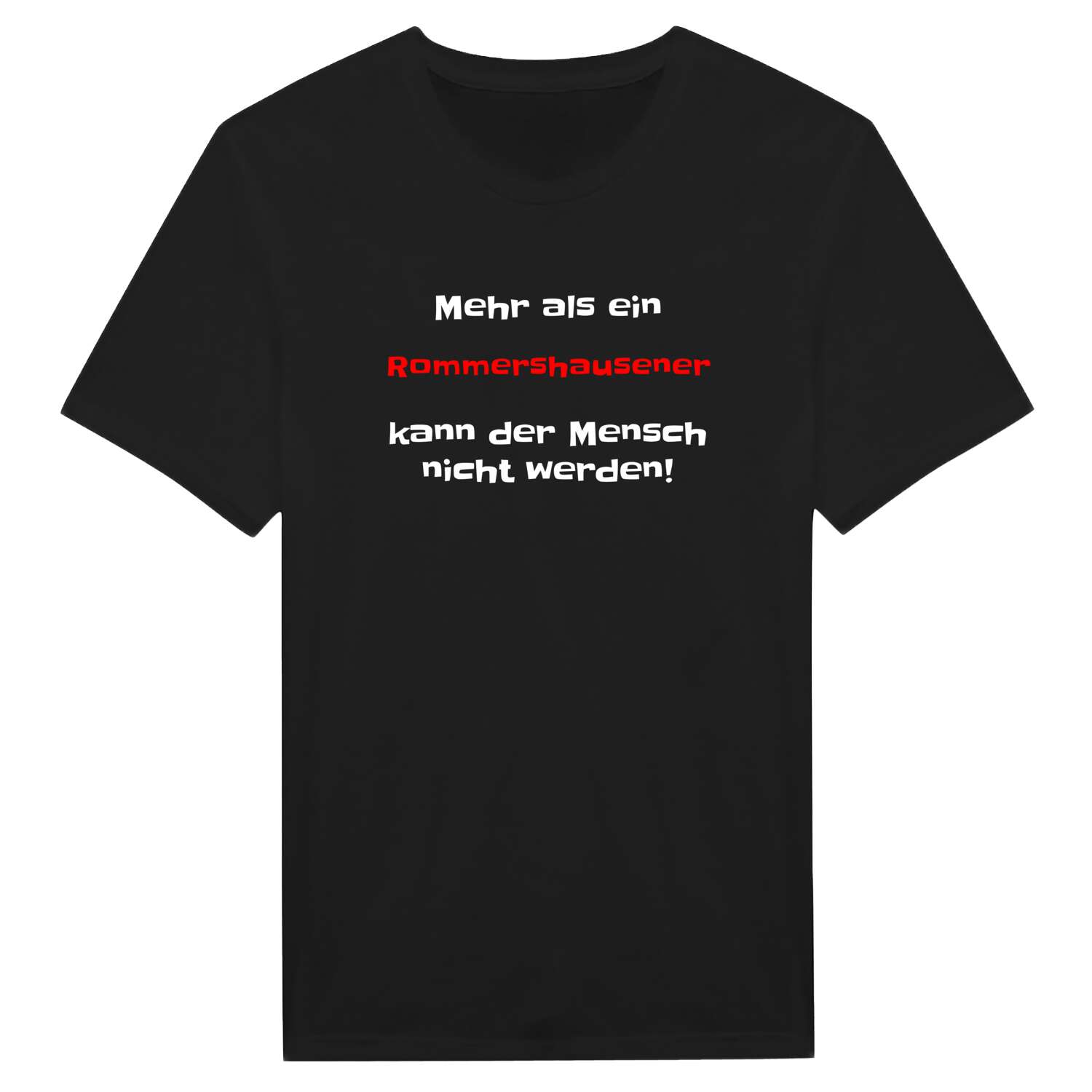 Rommershausen T-Shirt »Mehr als ein«