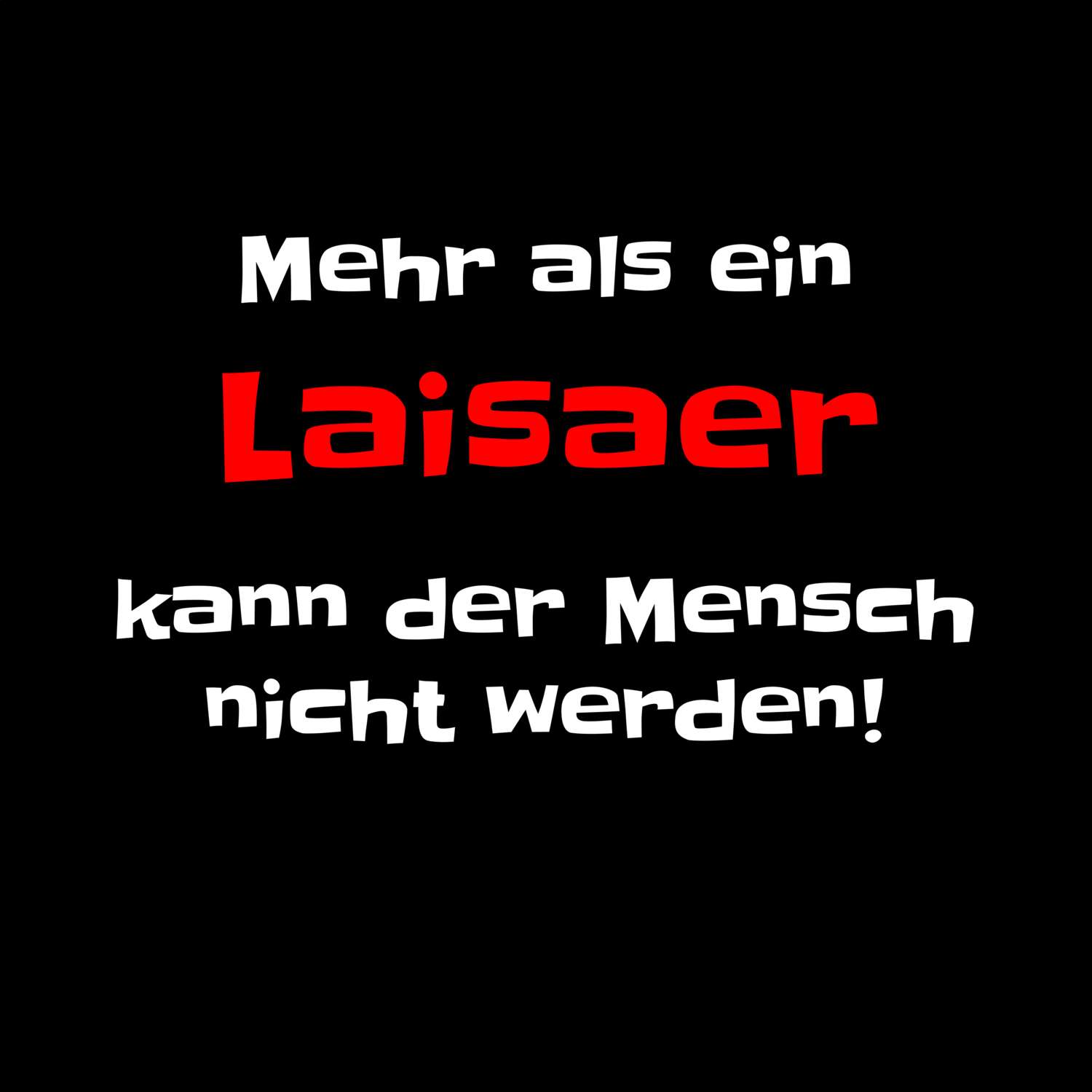 Laisa T-Shirt »Mehr als ein«