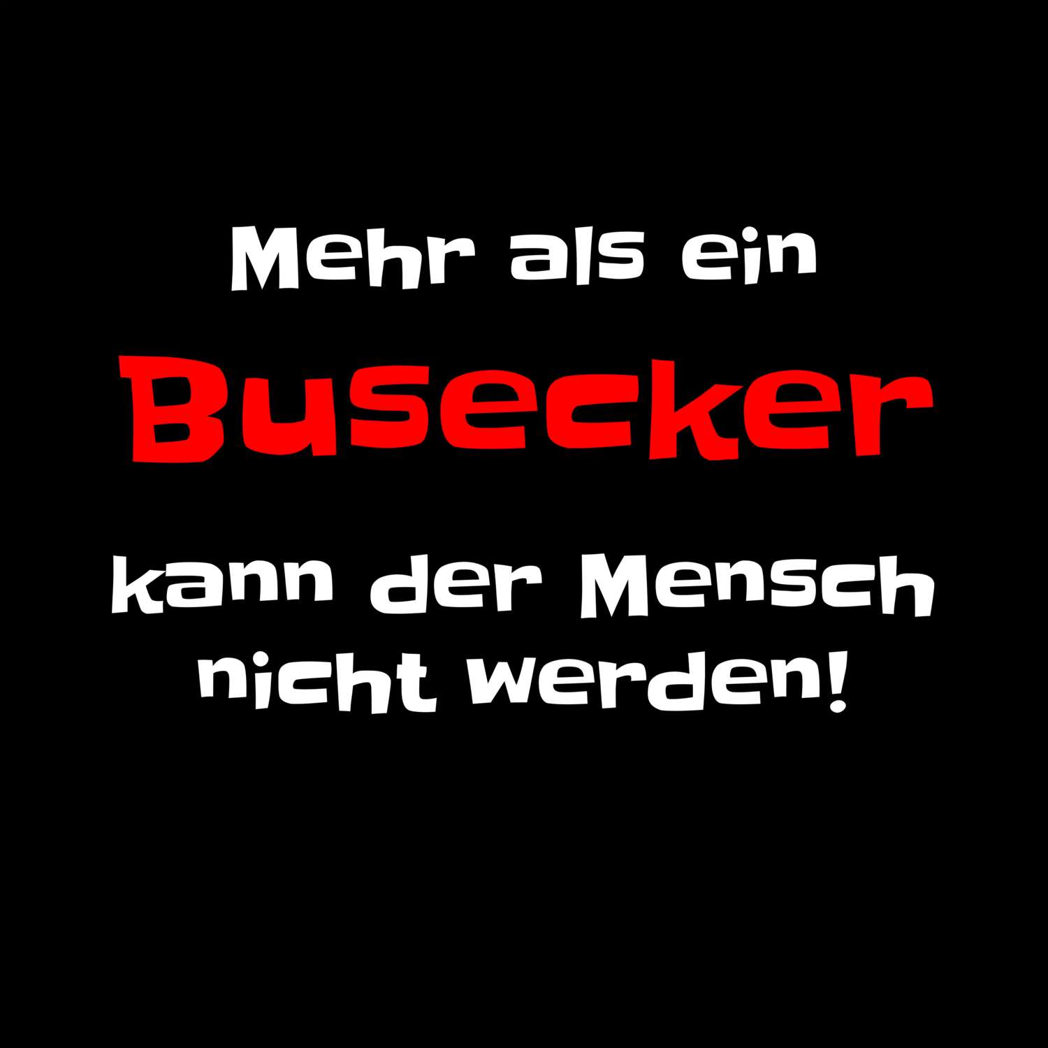 Buseck T-Shirt »Mehr als ein«