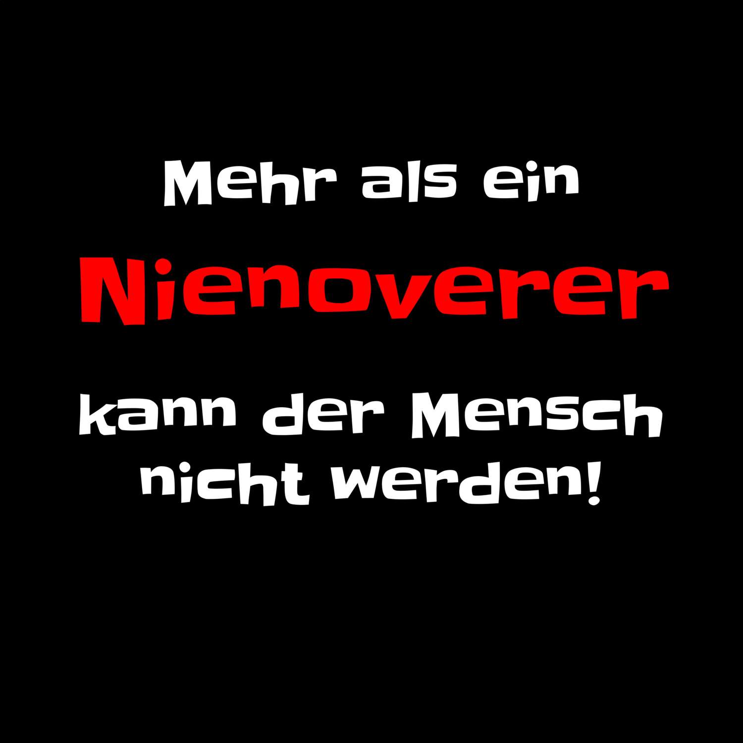 Nienover T-Shirt »Mehr als ein«