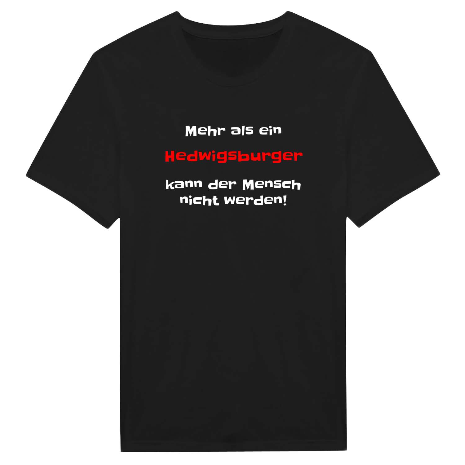Hedwigsburg T-Shirt »Mehr als ein«