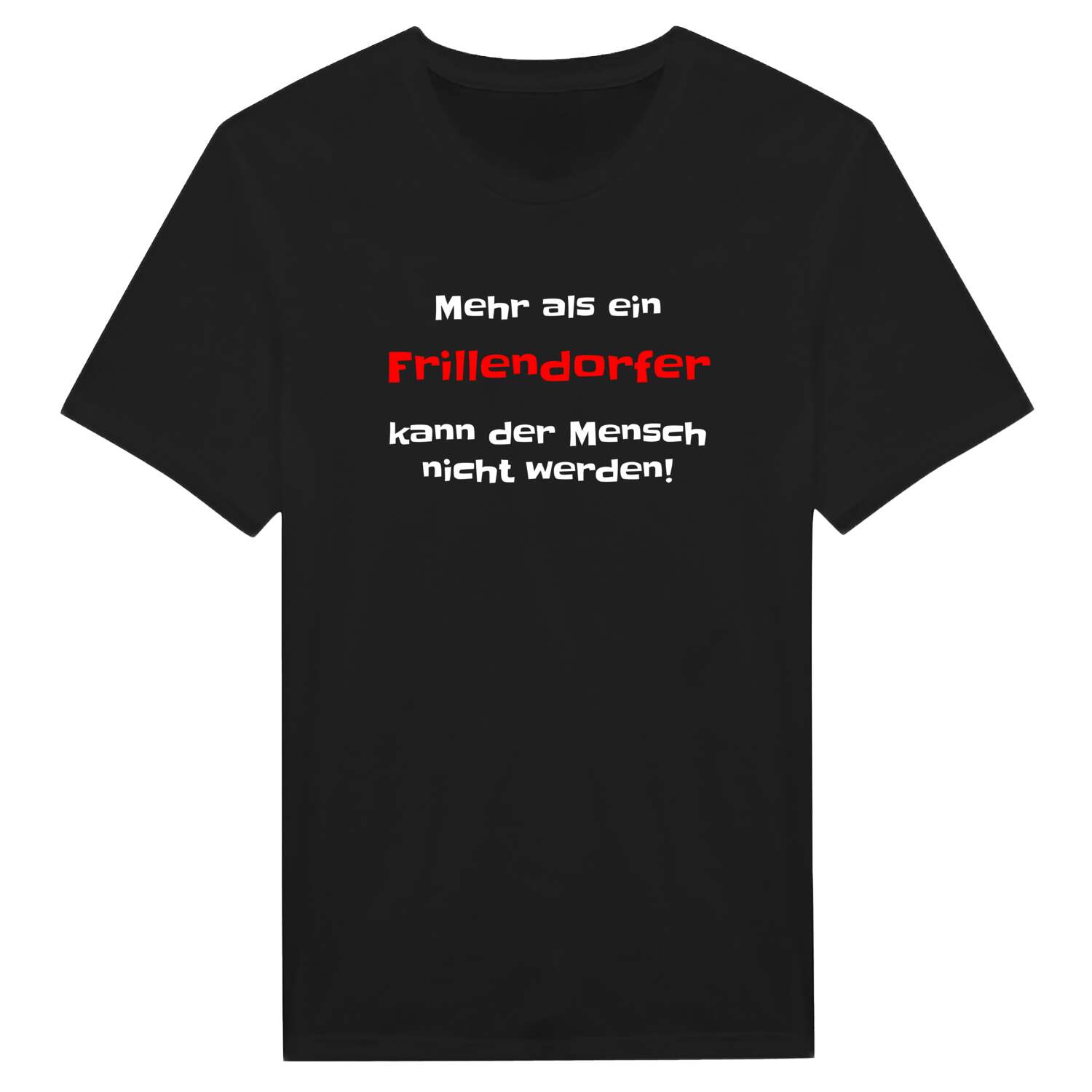 Frillendorf T-Shirt »Mehr als ein«
