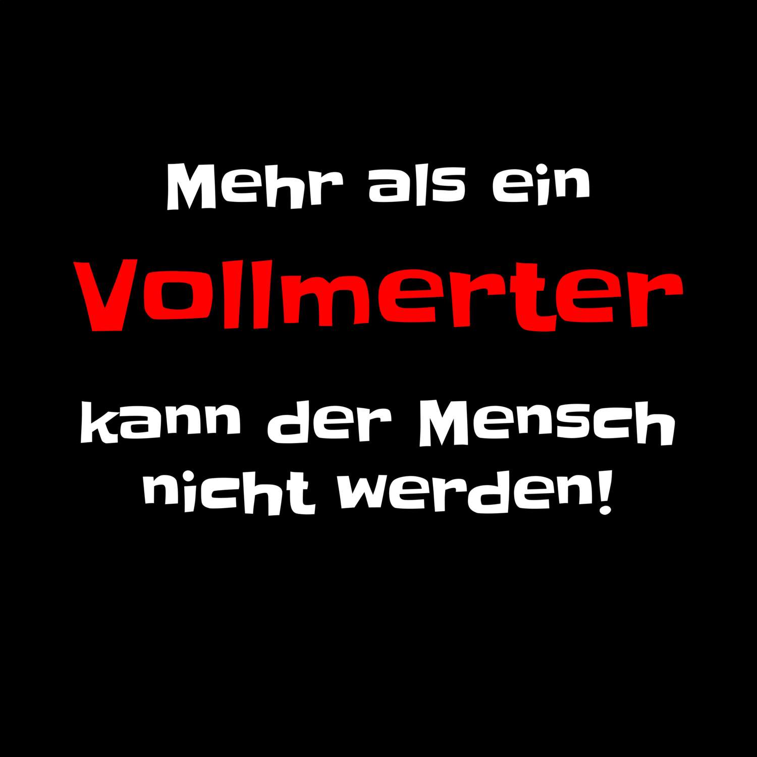 Vollmert T-Shirt »Mehr als ein«