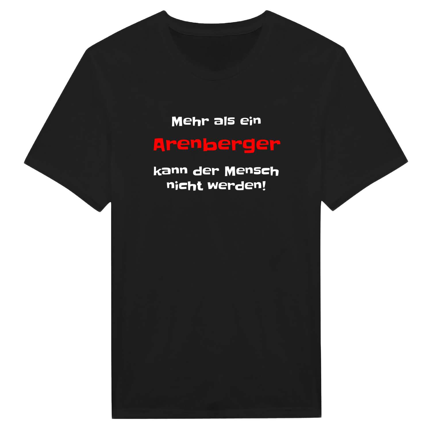 Arenberg T-Shirt »Mehr als ein«