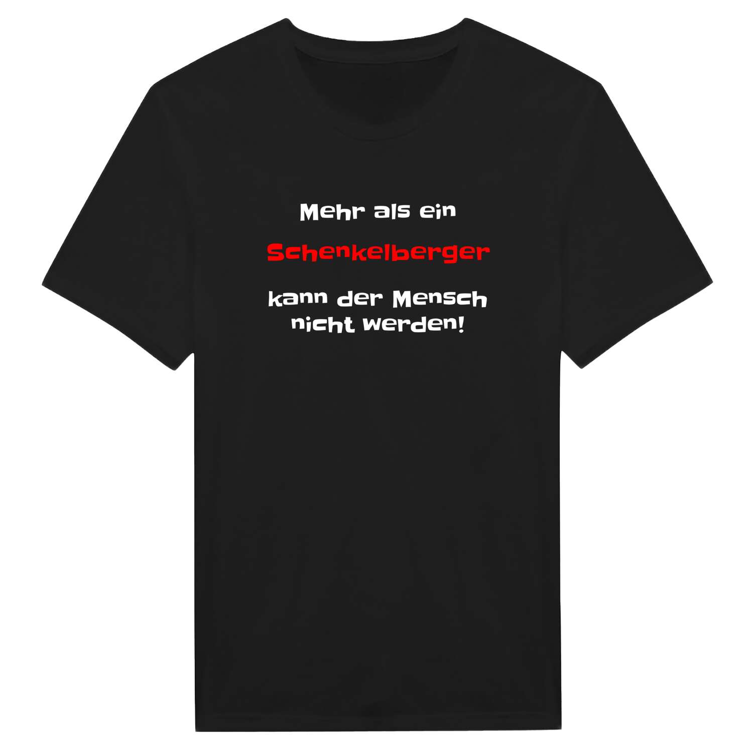 Schenkelberg T-Shirt »Mehr als ein«