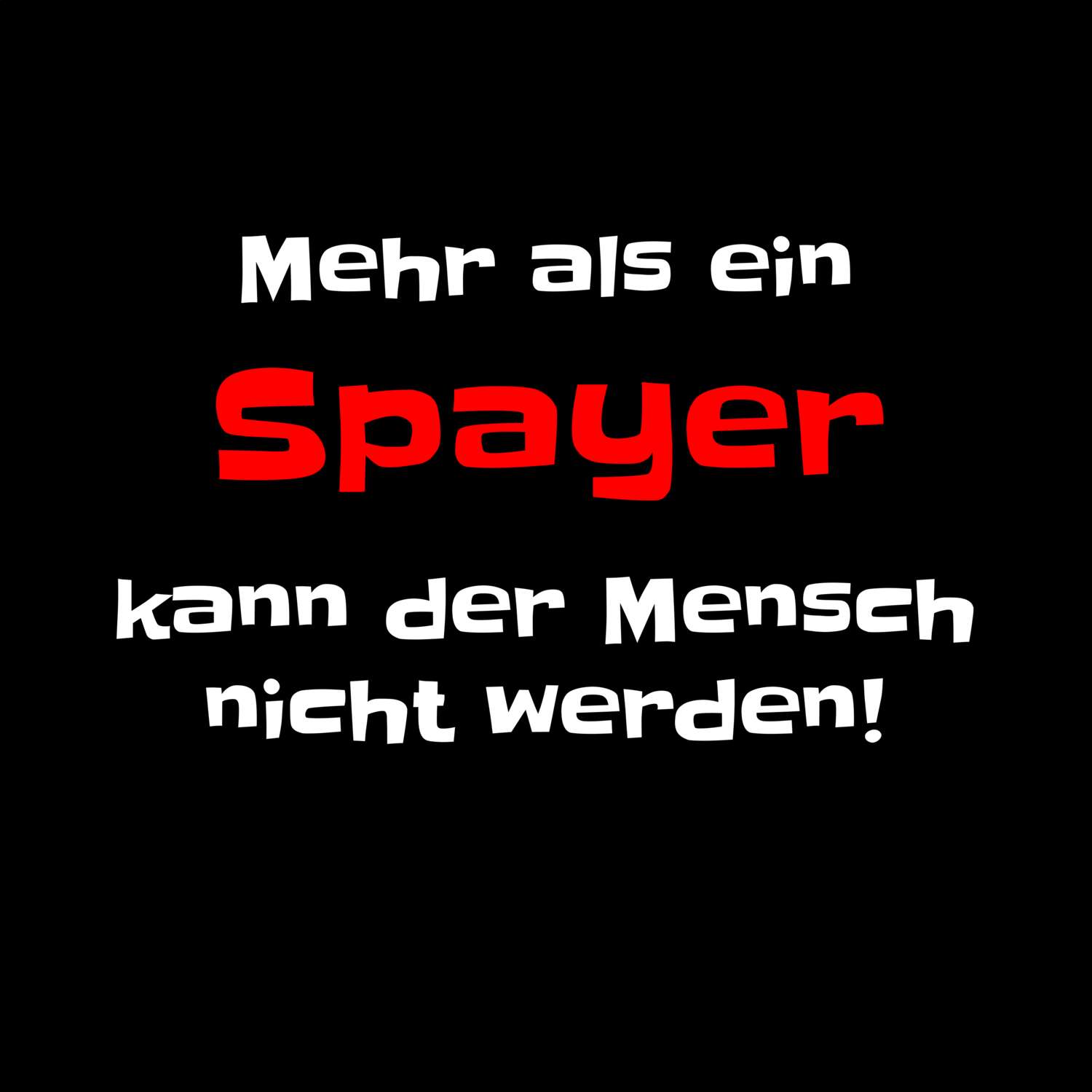 Spay T-Shirt »Mehr als ein«