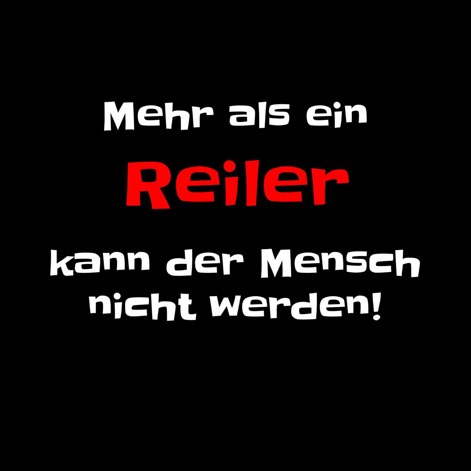 Reil T-Shirt »Mehr als ein«