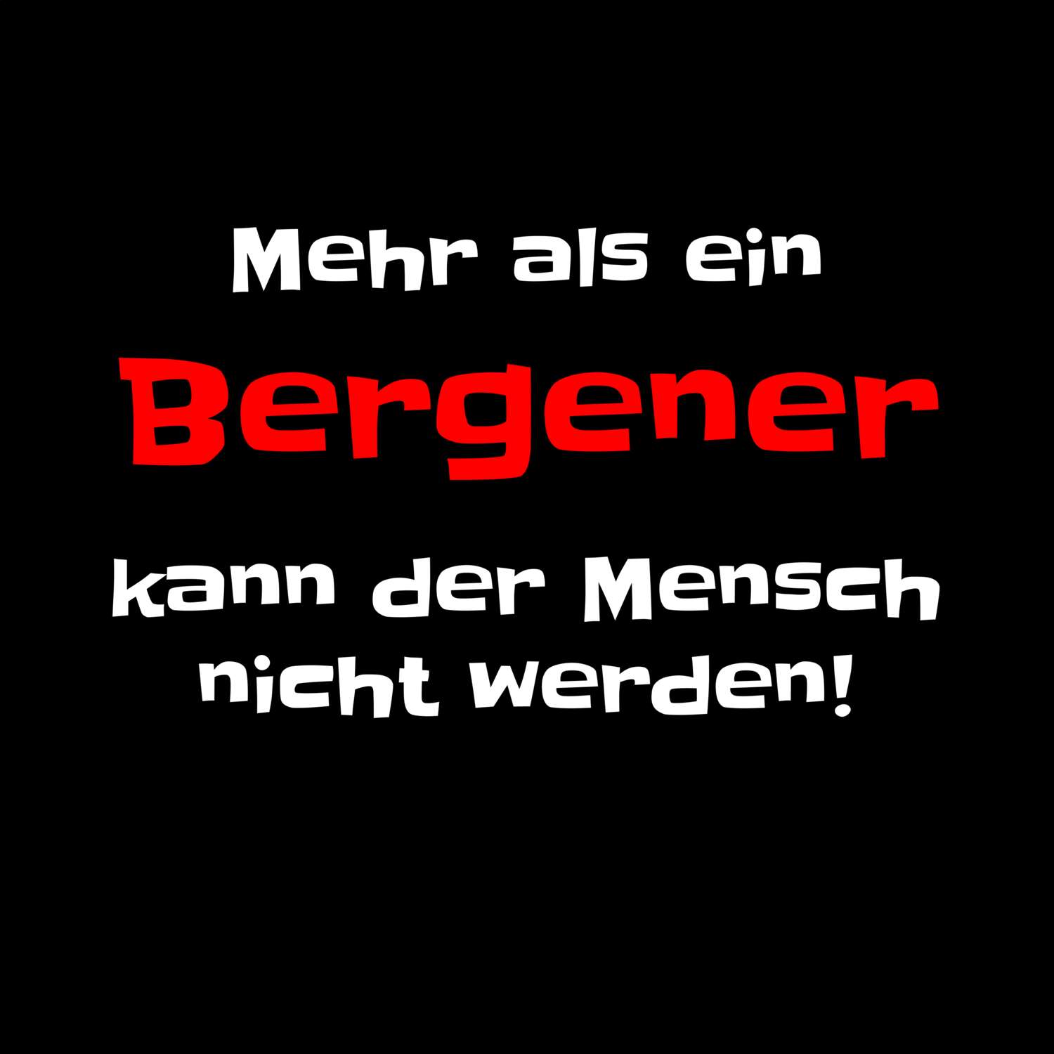 Berge T-Shirt »Mehr als ein«